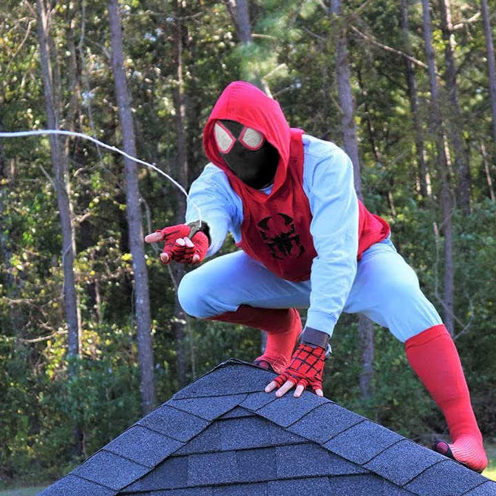 SUIZU Web Shooters: Spider Silk Rope Launcher for Kids | USB Charging