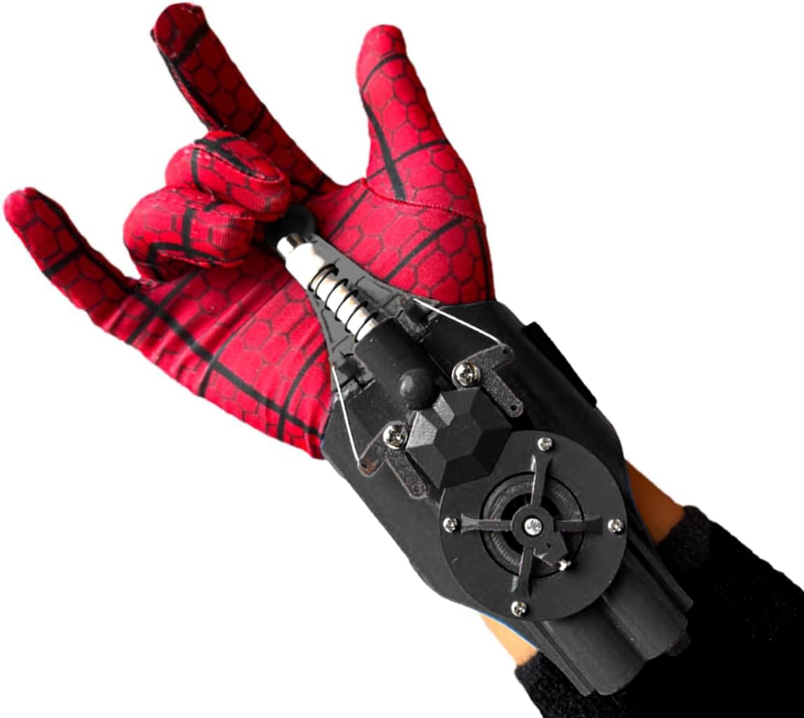 SUIZU Web Shooters: Spider Silk Rope Launcher for Kids | USB Charging