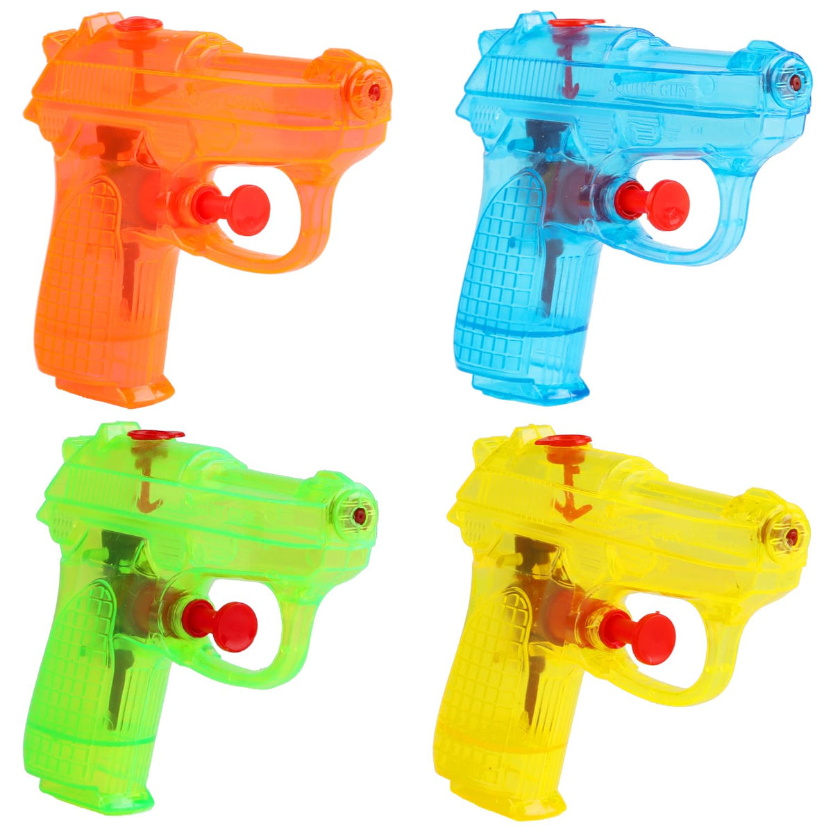 SULOLI Water Guns for Kids - 8-Pack, Durable ABS Plastic Blasters for Pool, Beach & Outdoor Water Battles