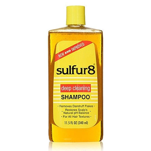 Sulfur 8 Deep Cleaning Shampoo for Scalp Health & Dandruff Control for Hair & Scalp 340ml/11.5 oz
