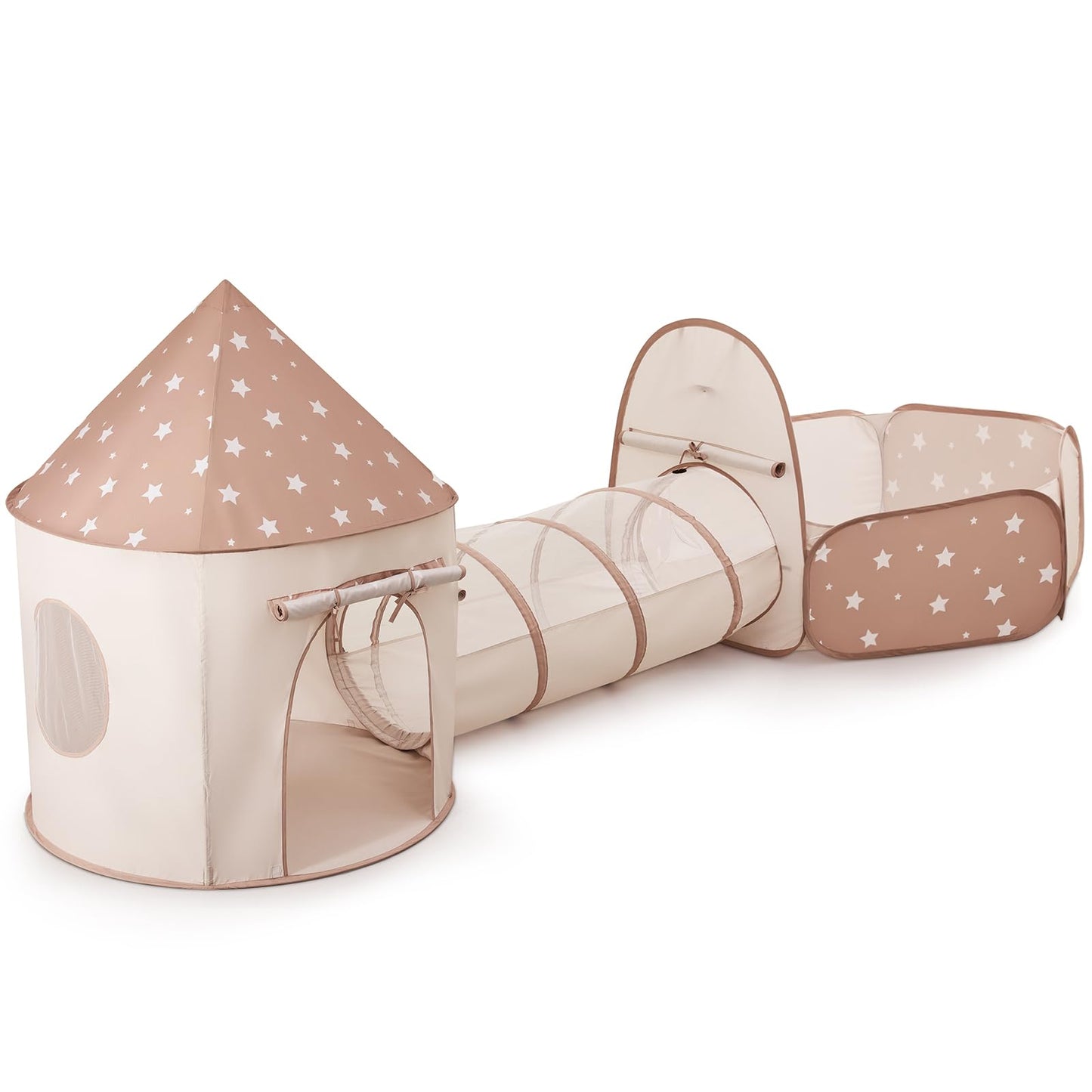 Sumbababy Kids Tent with Crawl Tunnel – Ball Pit for Toddlers | Indoor & Outdoor Play Set