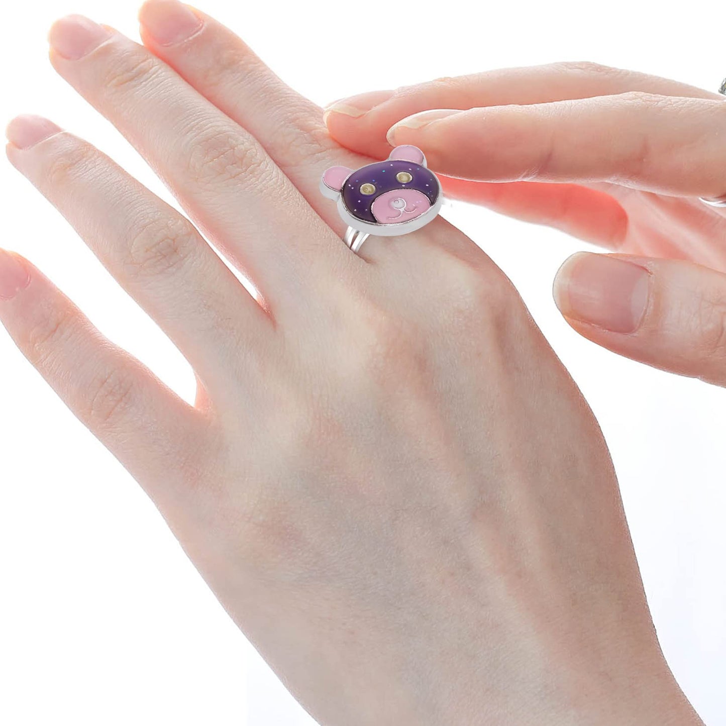 SUMERSHA 16Pcs Mood Rings - Adjustable Color-Changing Rings for Women | Party Favors