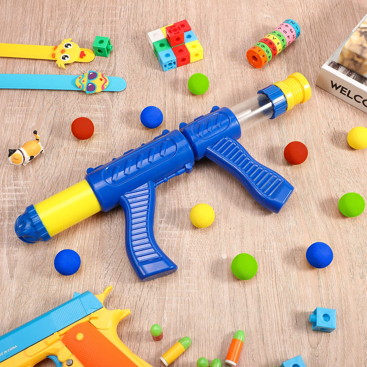 Sumind 48-Piece Soft Foam Balls Refills for Blasters – Colorful, Safe Rounds for Kids' Games