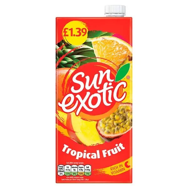 Sun Exotic Tropical Fruit 1 litre (Case of 12)