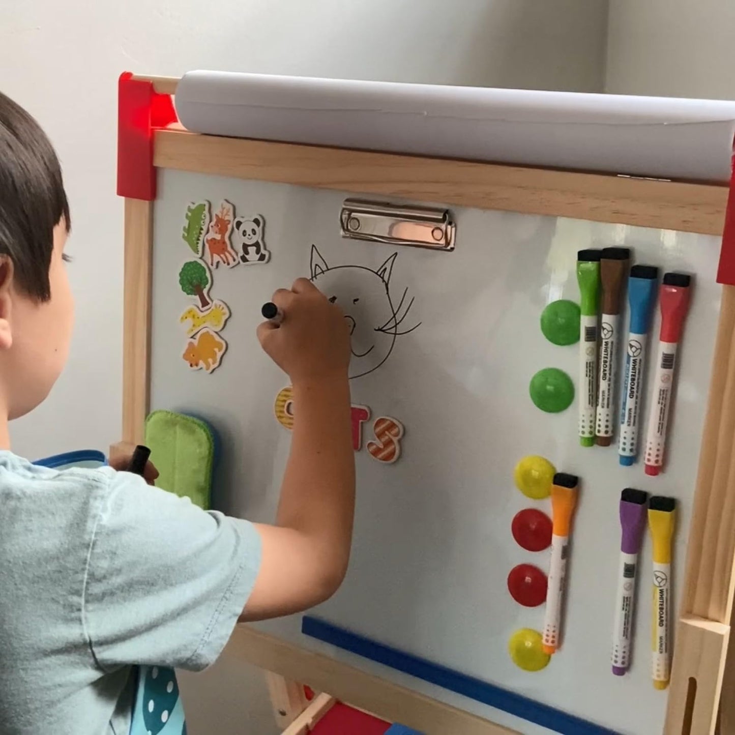 SUNFATT Kids Easel Accessory Set — 100+ Art Supplies for Creative Kids