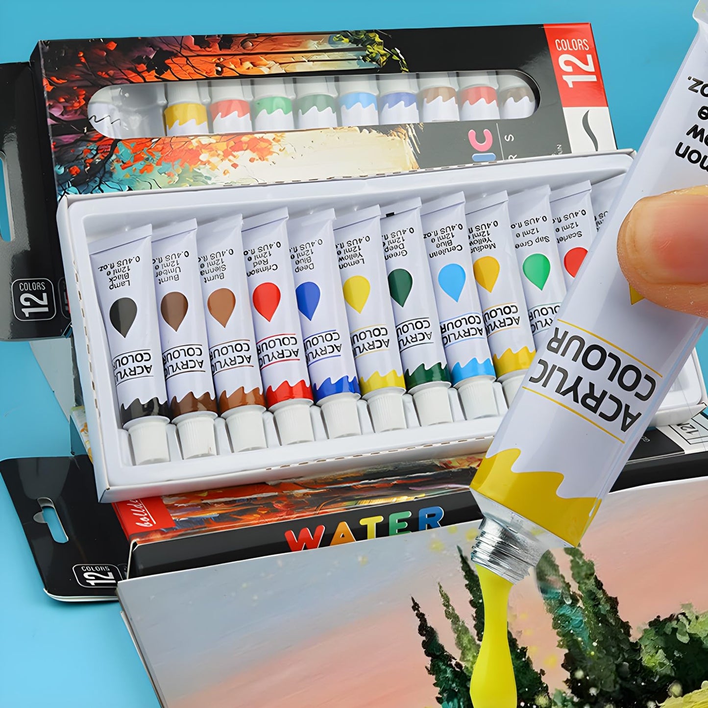 SUNFATT Kids Easel Accessory Set — 100+ Art Supplies for Creative Kids