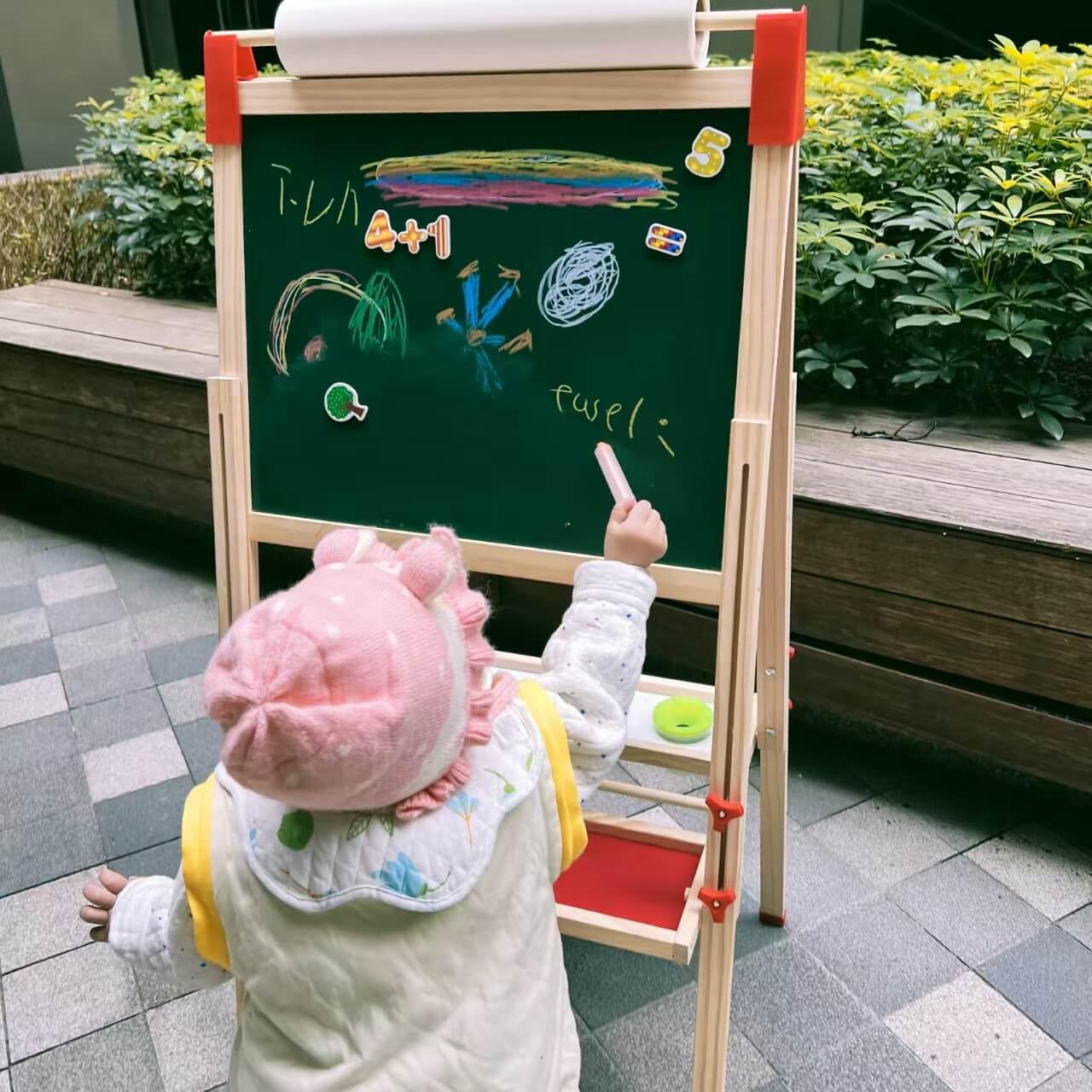 SUNFATT Kids Easel Accessory Set — 100+ Art Supplies for Creative Kids