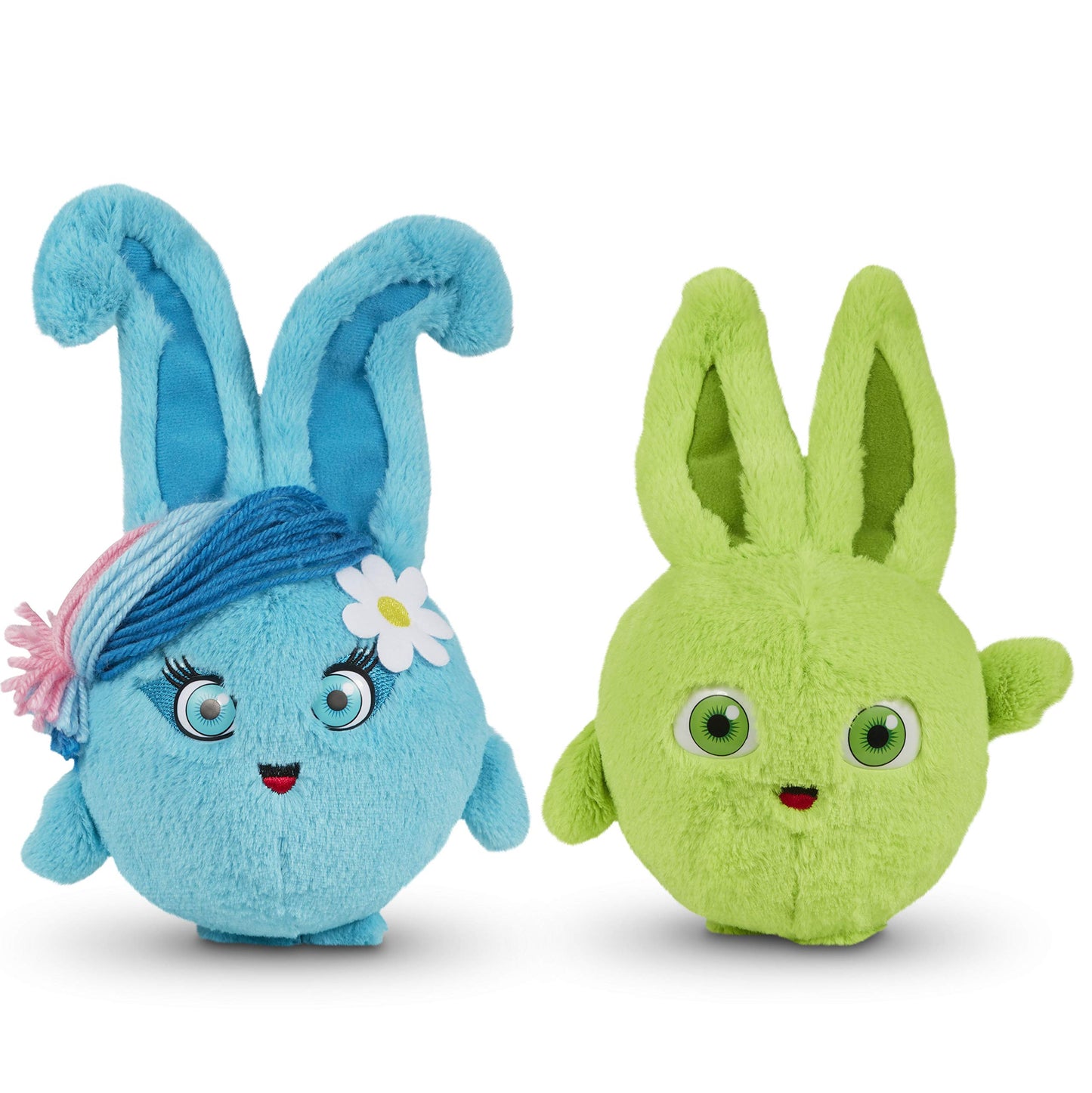 Sunny Bunnies Bunny Blabber 2 Pack – Hopper & Shiny Talkative Plush Toys