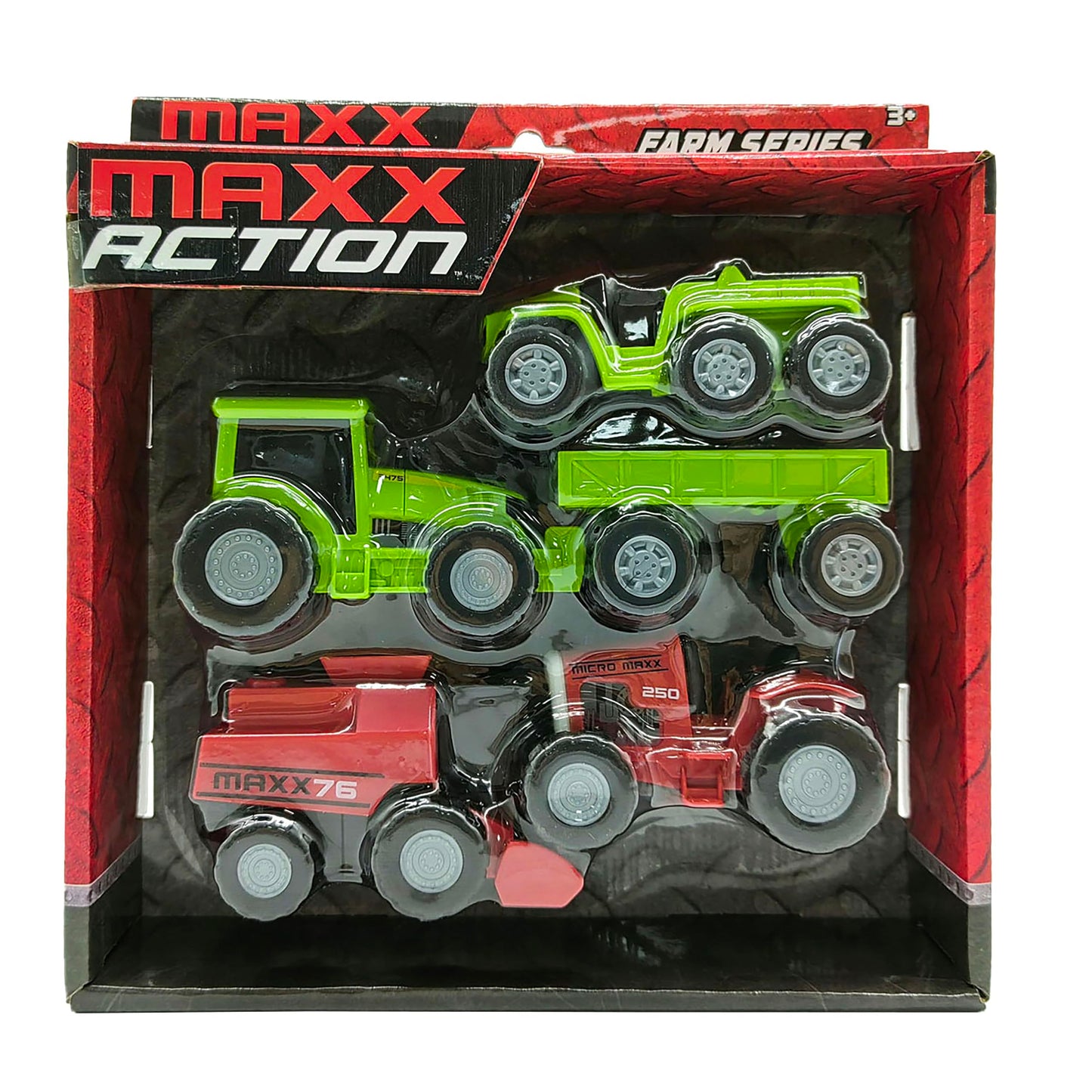 Maxx Action Farm Construction 5-Pack | Sunny Days Entertainment Toy Tractors