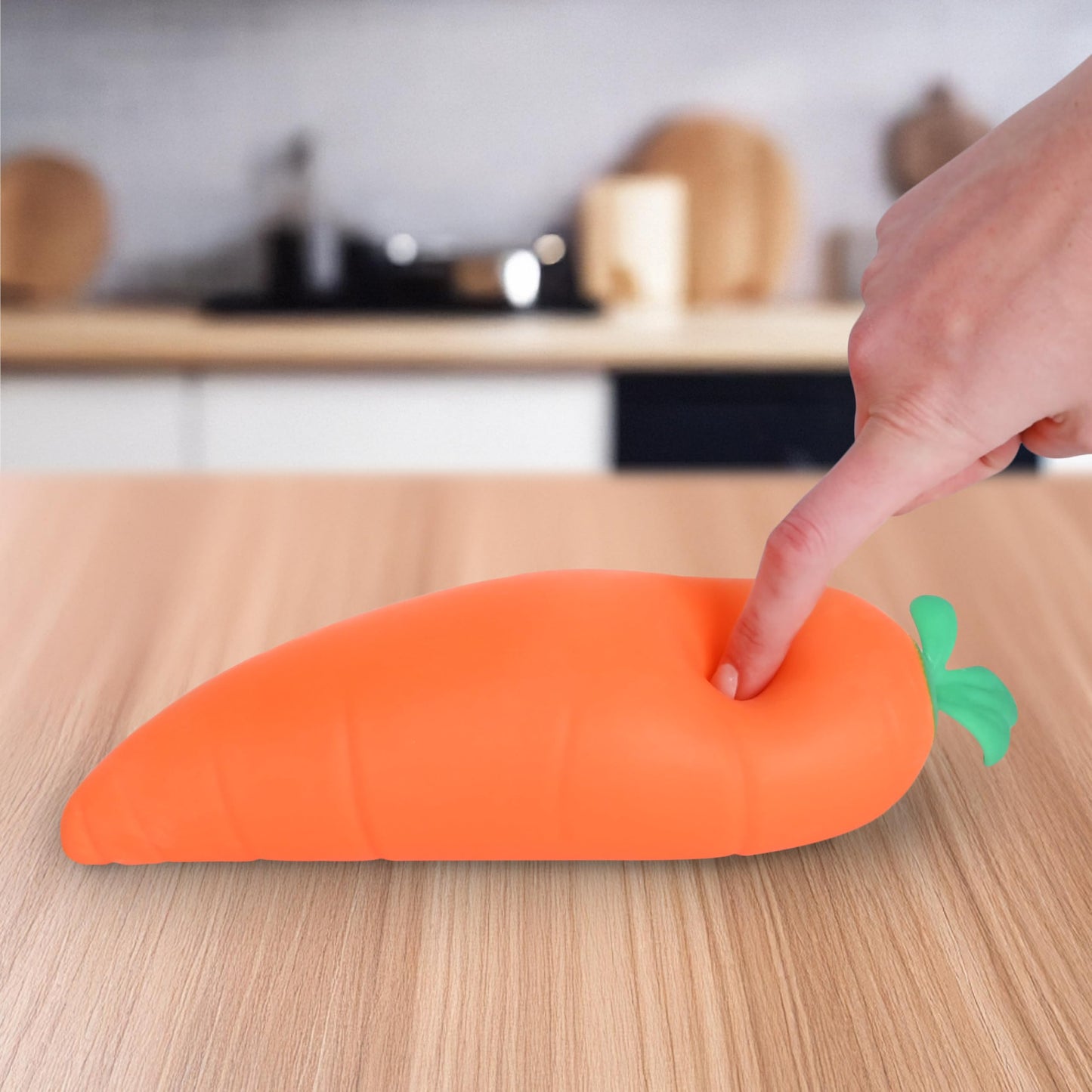 Toymendous Squishy Carrot – Jumbo 11.5-Inch Fidget Toy | Giant Stress Relief | Sunny Days Entertainment