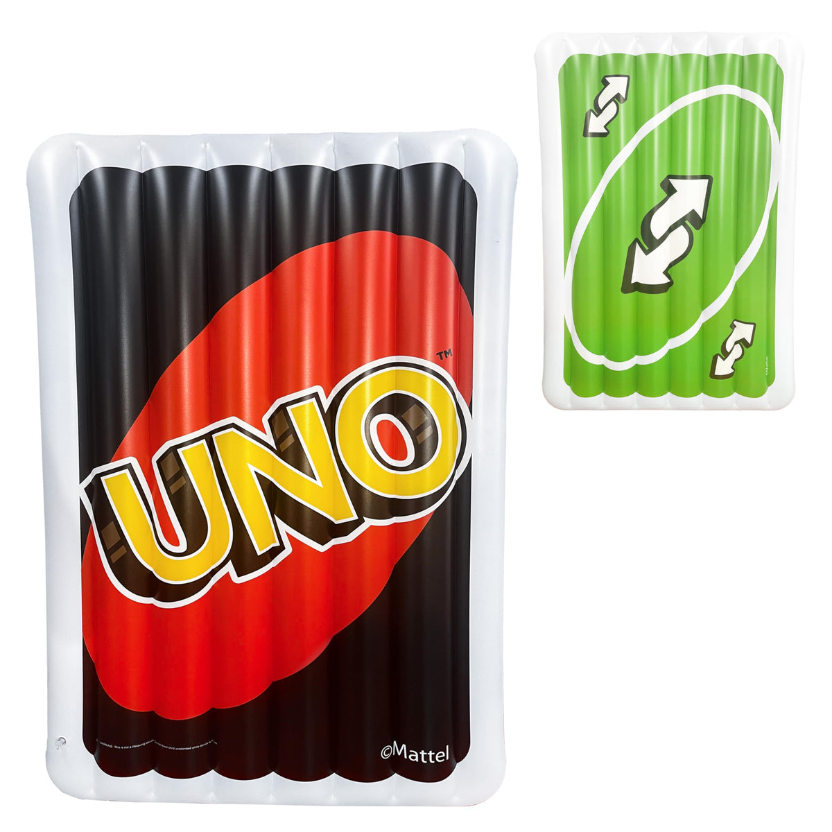 Sunny Days Entertainment Uno Pool Float – Giant 6-Foot Reverse Card Inflatable Lounger