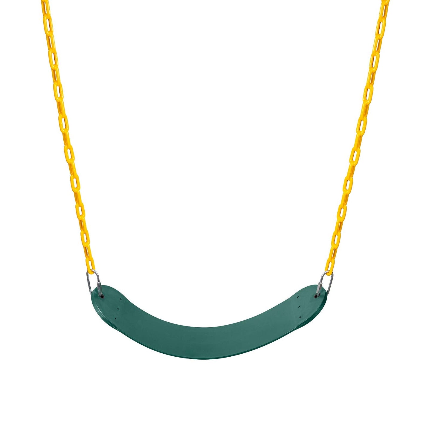 Sunnyglade Heavy-Duty Swing Seat with 66-Inch Chain – 250 lb Capacity, Green