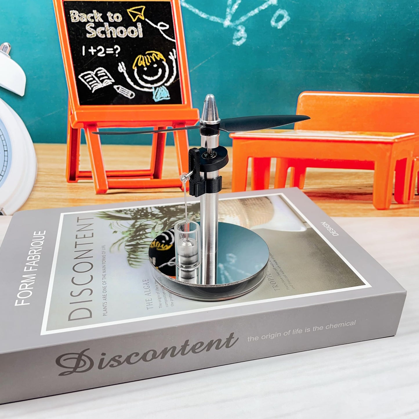 Sunnytech LT004 Mini Low-Temperature Stirling Engine — Educational Desk Model