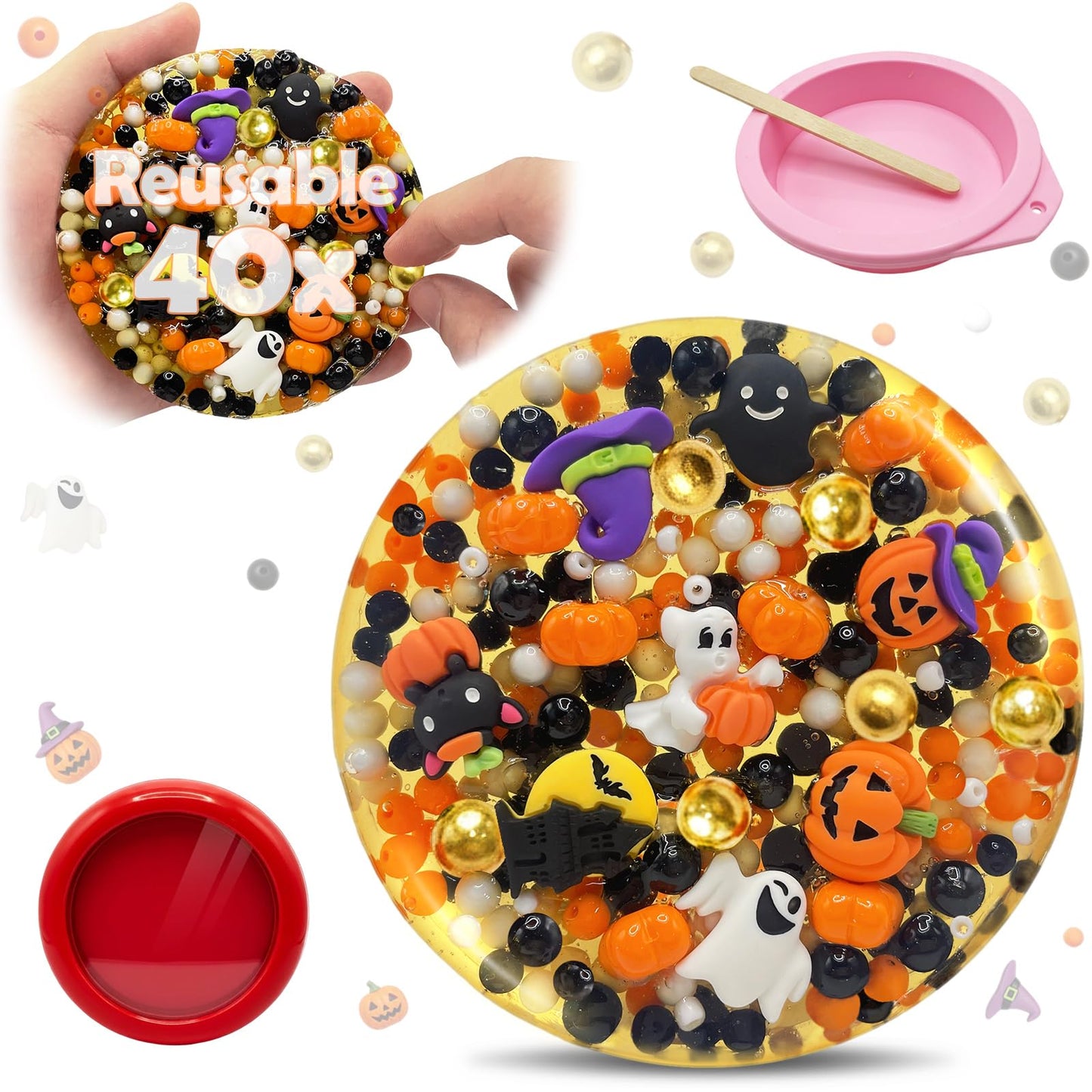 Sunolkie Reusable Picky Fidget Pad – Melt & Reshape Sensory Toy