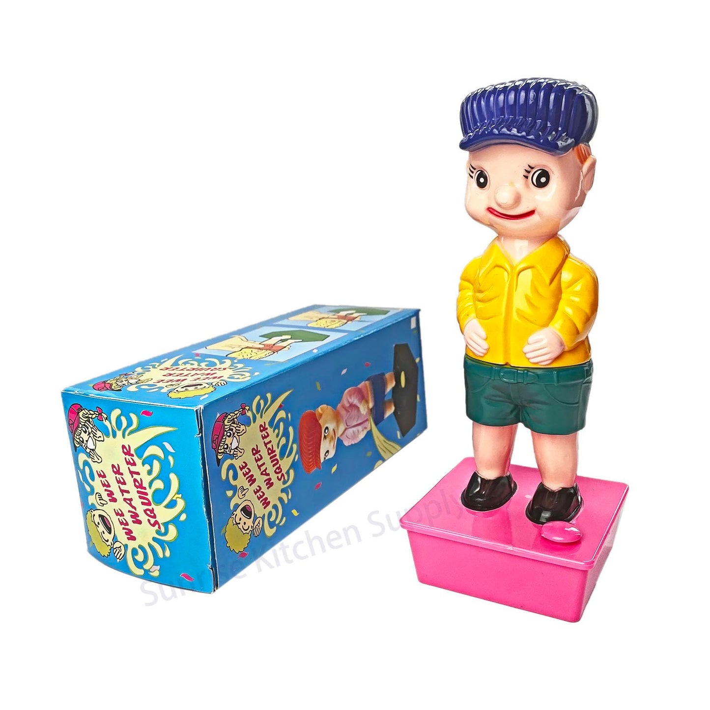 SUNRISE Wee Wee Squirting Boy - 7.5-Inch Kitchen Novelty Prop