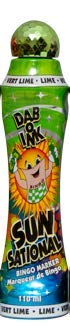 Sunsational Bingo Dauber Lime 4oz | Comfort Grip Bottle