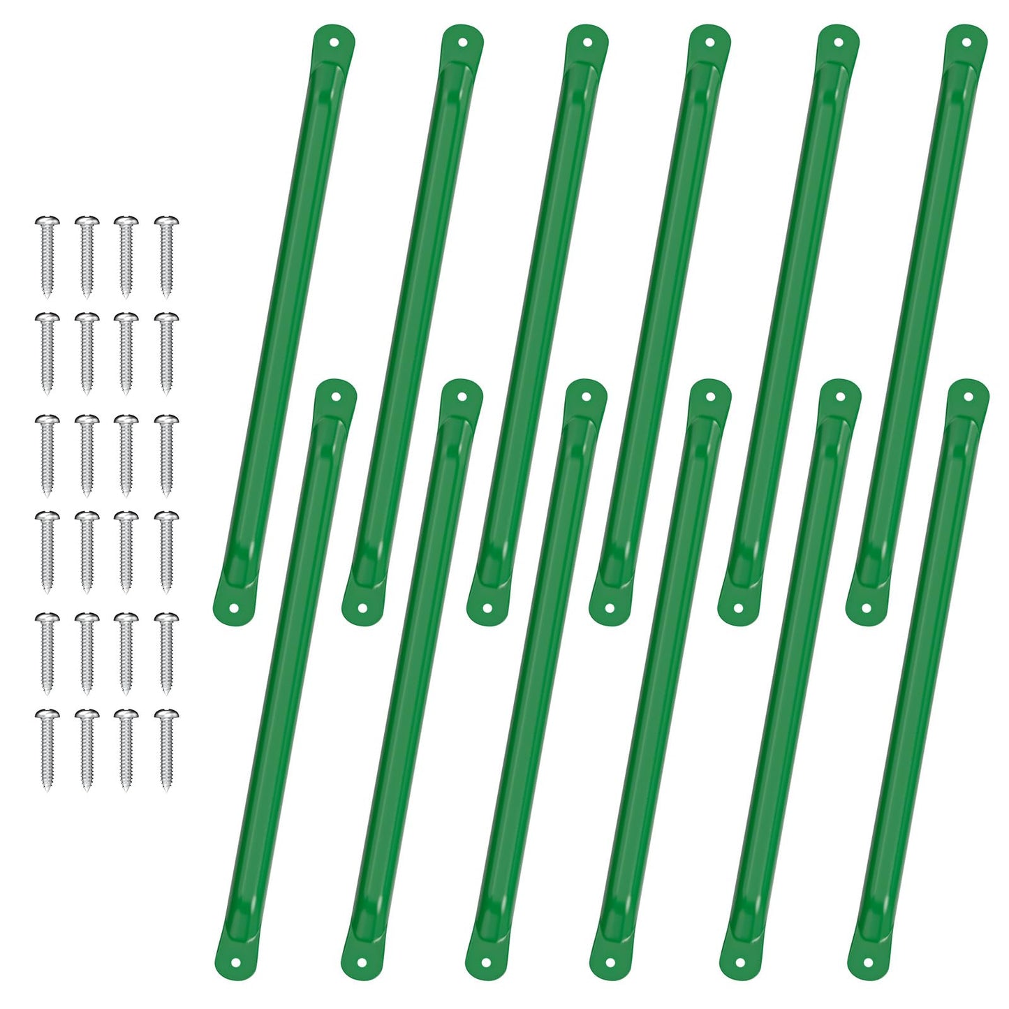 Sunshine Farmre 21-Inch Monkey Bars Kit — 12 Steel Rungs for Backyard & Indoor Play