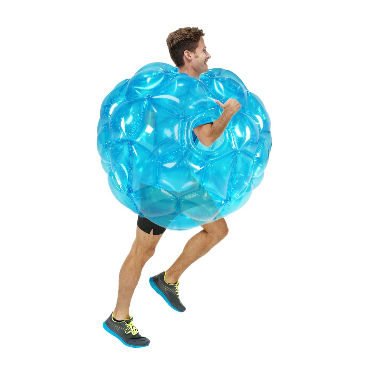 SUNSHINEMALL 2 Pack Inflatable Bumper Balls - Giant Zorb Ball Sumo Balls for Outdoor Fun