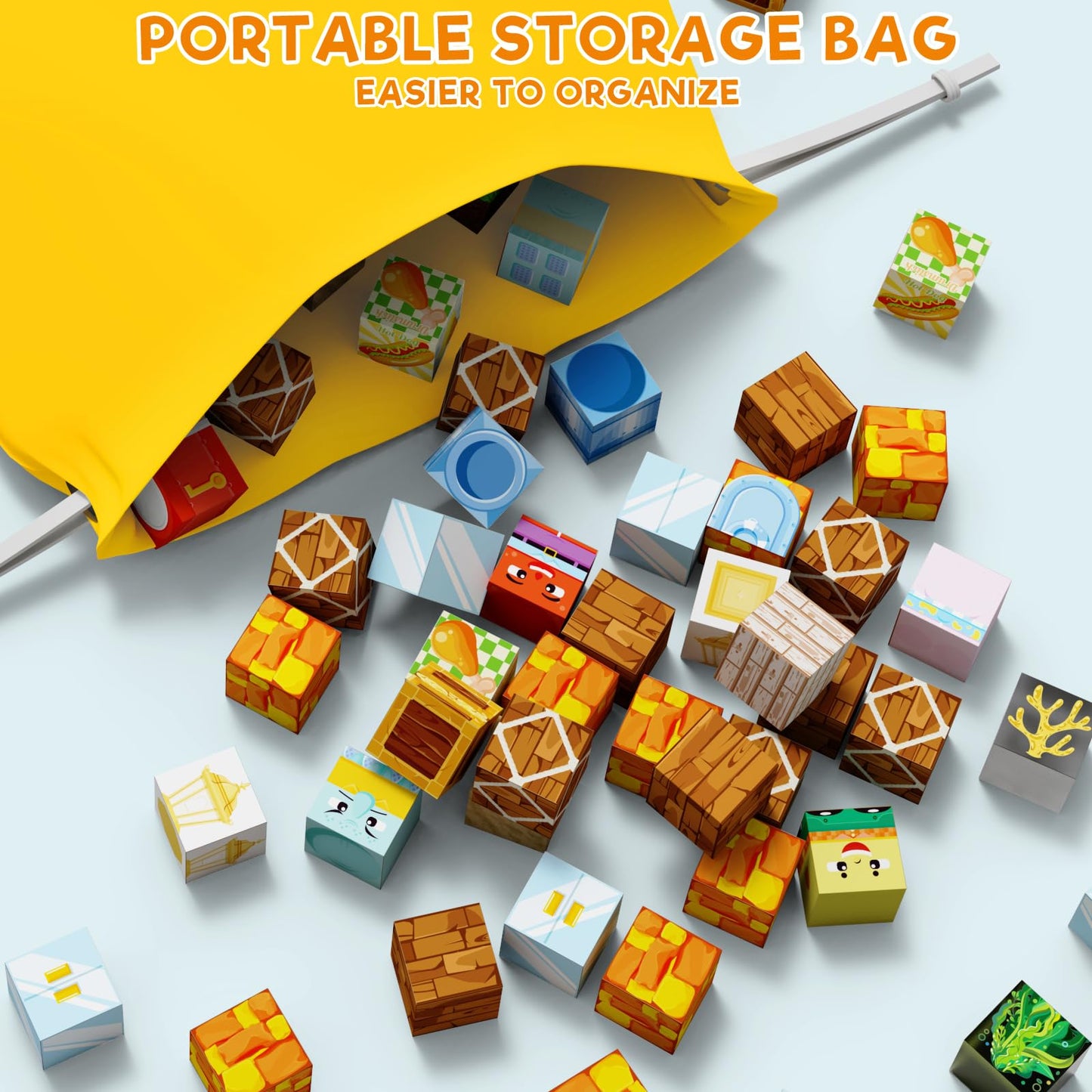 Sunxiaoyoung 150 PCS Magnetic Blocks – 4 Expandable Base Plates STEM Building Kit for Kids 3-12