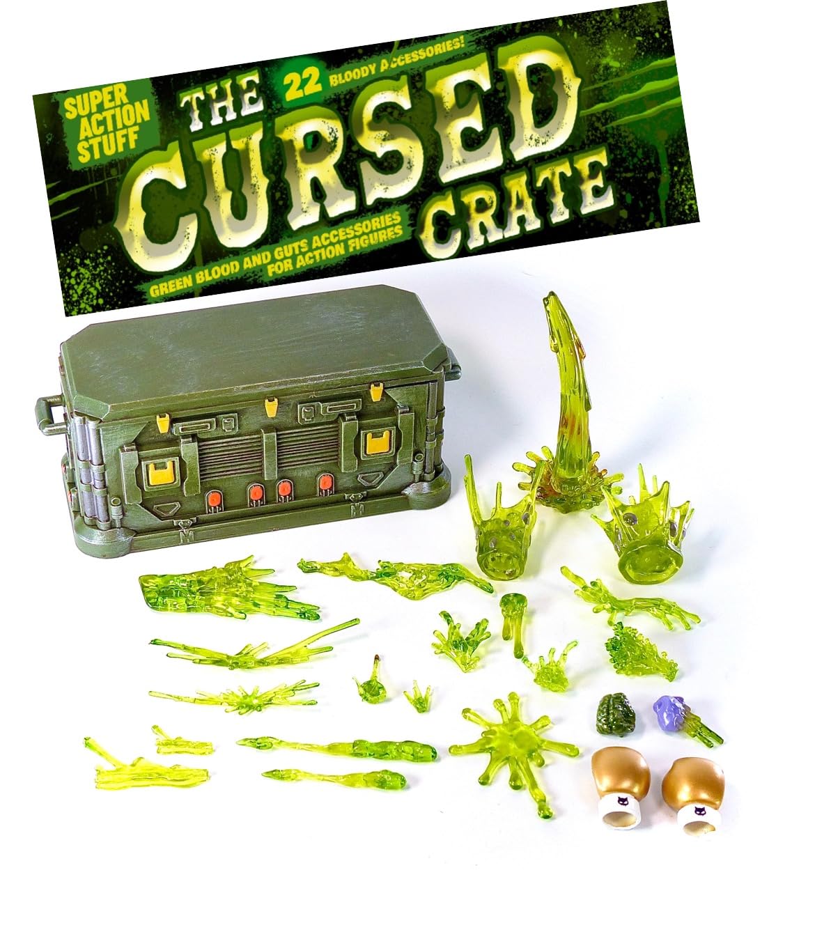Super Action Stuff The Cursed Crate — 1/12 Scale Figure Accessories