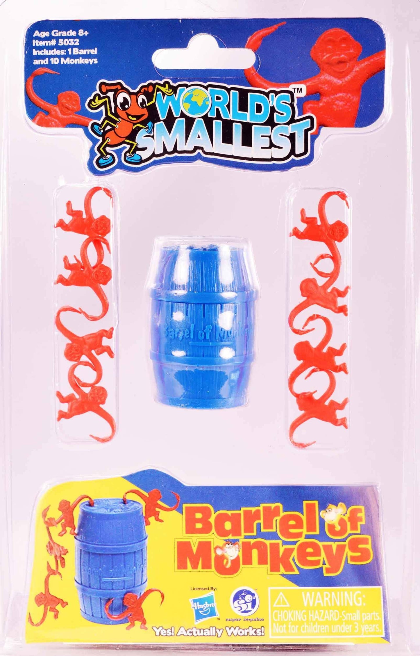 World's Smallest Barrel of Monkeys by Super Impulse | Travel Mini Game
