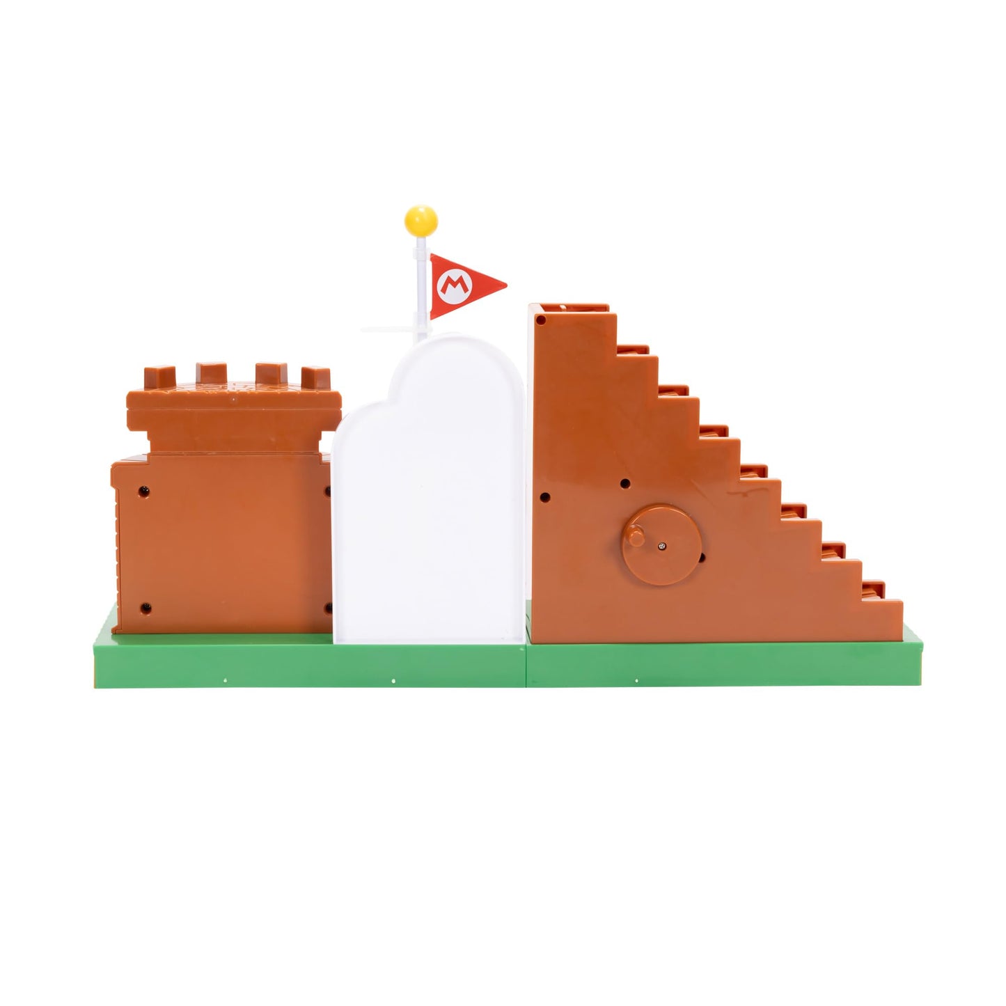 Super Mario 2.5-inch Action Figures Course Complete Playset – Mario Figure, Interactive Stairs, Castle & Base Platform