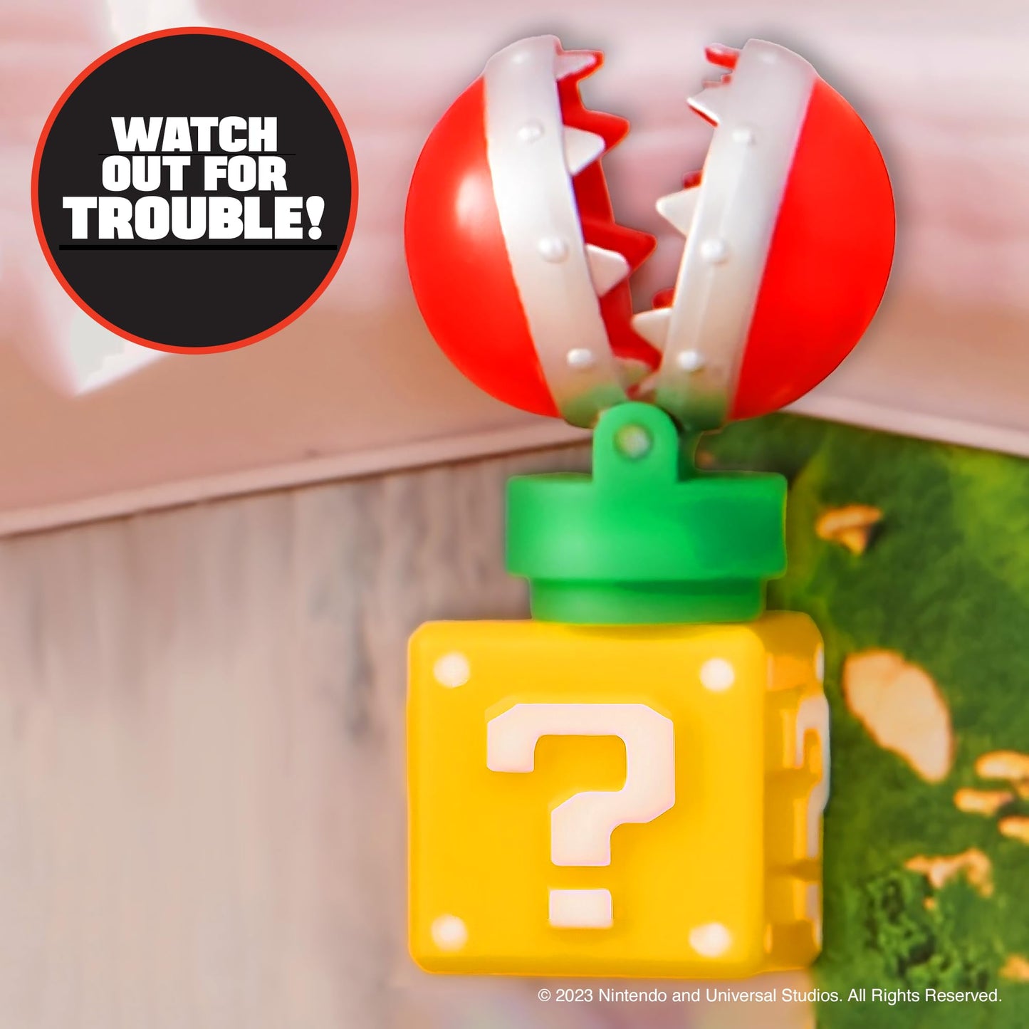 Super Mario Bros Movie Mushroom Kingdom Castle Playset – Includes 1.25" Mario & Princess Peach Figures | Interactive Training Grounds