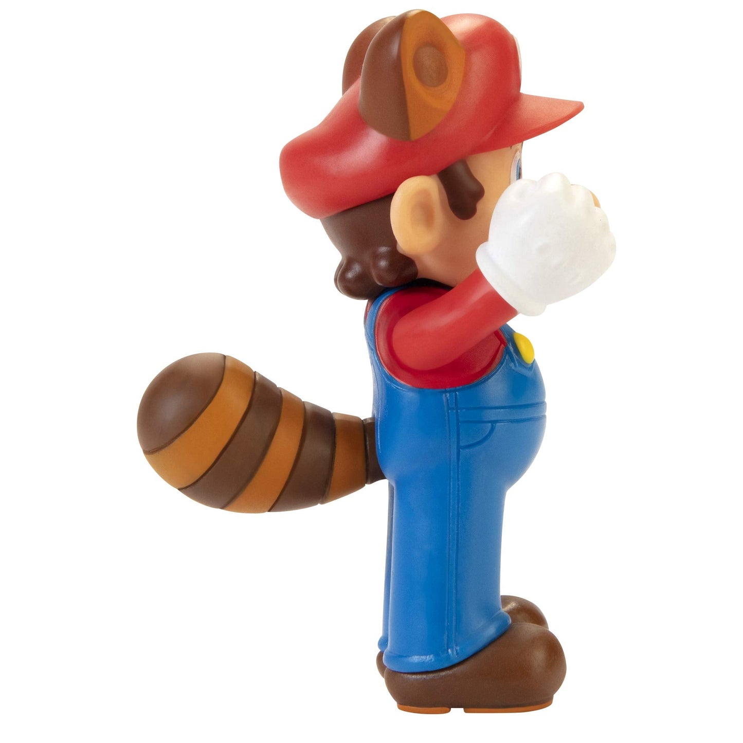 Super Mario Racoon Mario 2.5-Inch Collectible Figure | Poseable Toy for Fans and Collectors