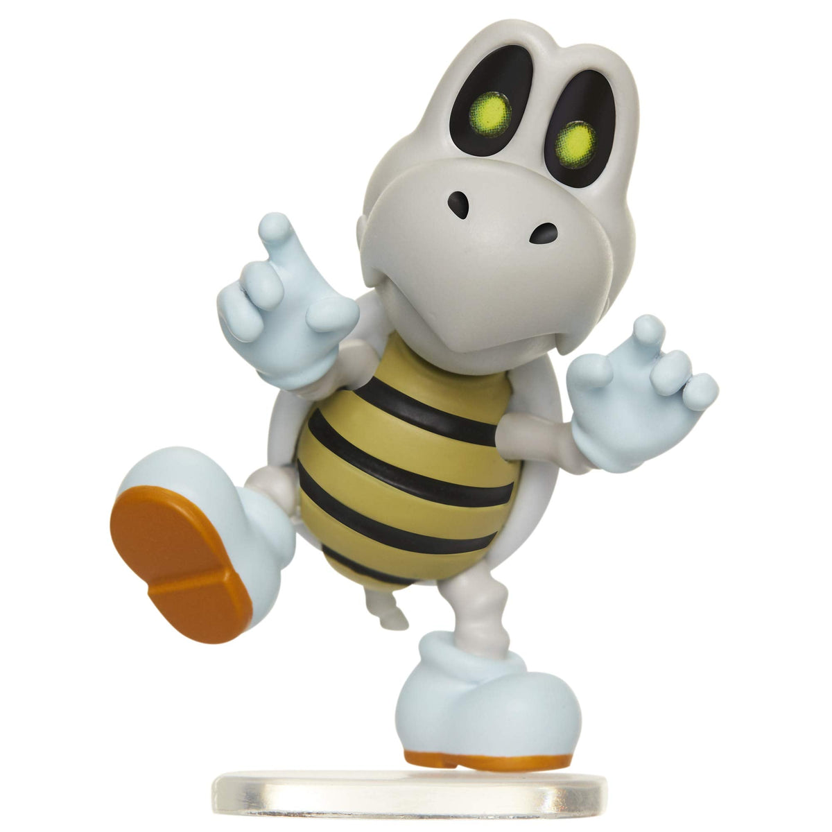 Super Mario Dry Bones Action Figure 2.5 Inch – White Collectible Toy