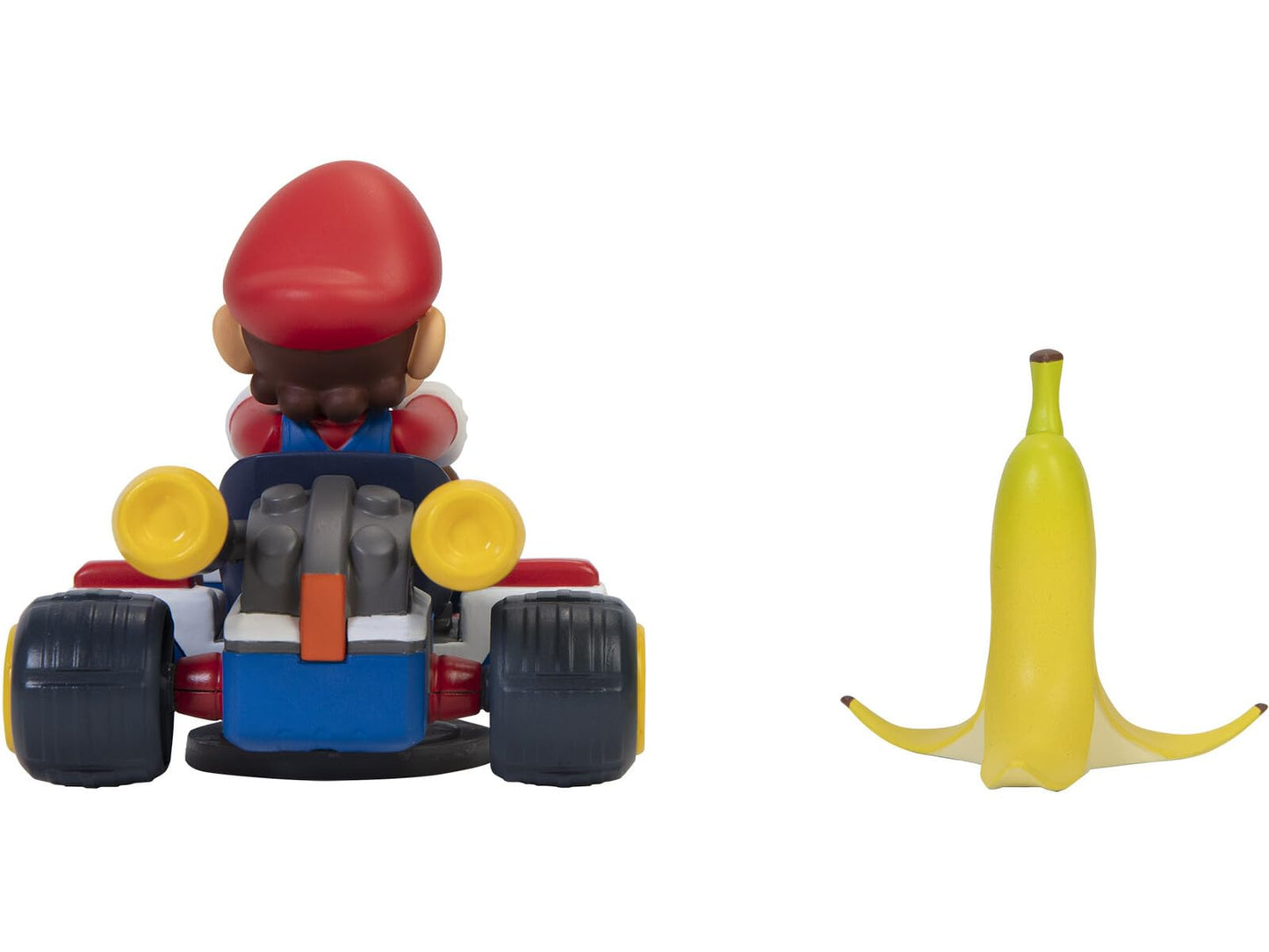 Super Mario Spin Out Mariokart – 360 Spin Wind-Up Racer + 2.5-Inch Mario Figure