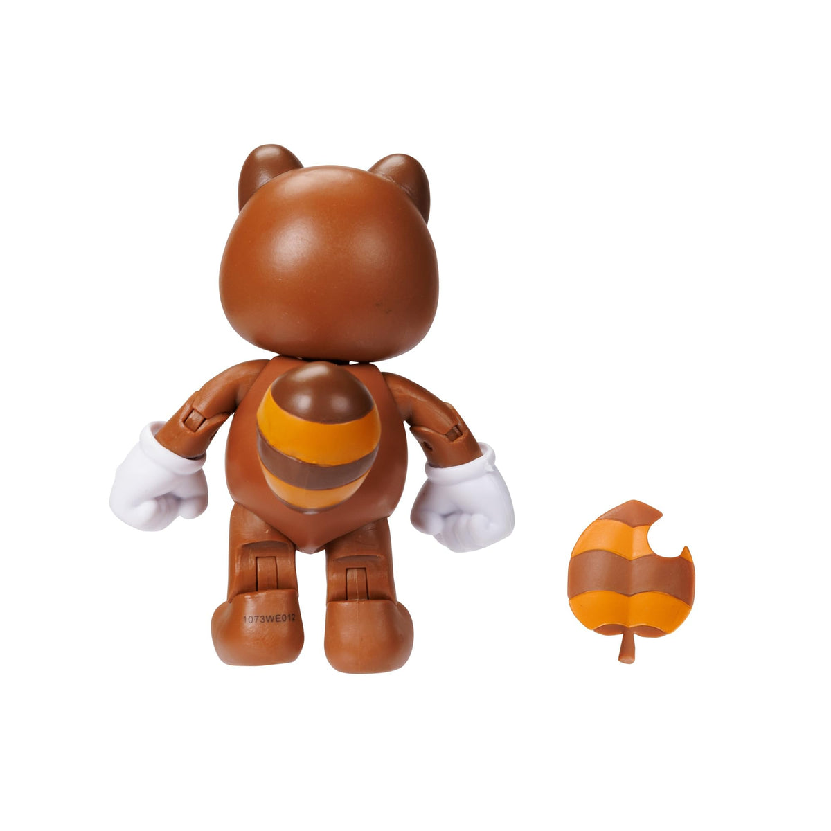 Super Mario 4-Inch Tanooki Mario with Leaf Action Figure | Collectible Toy