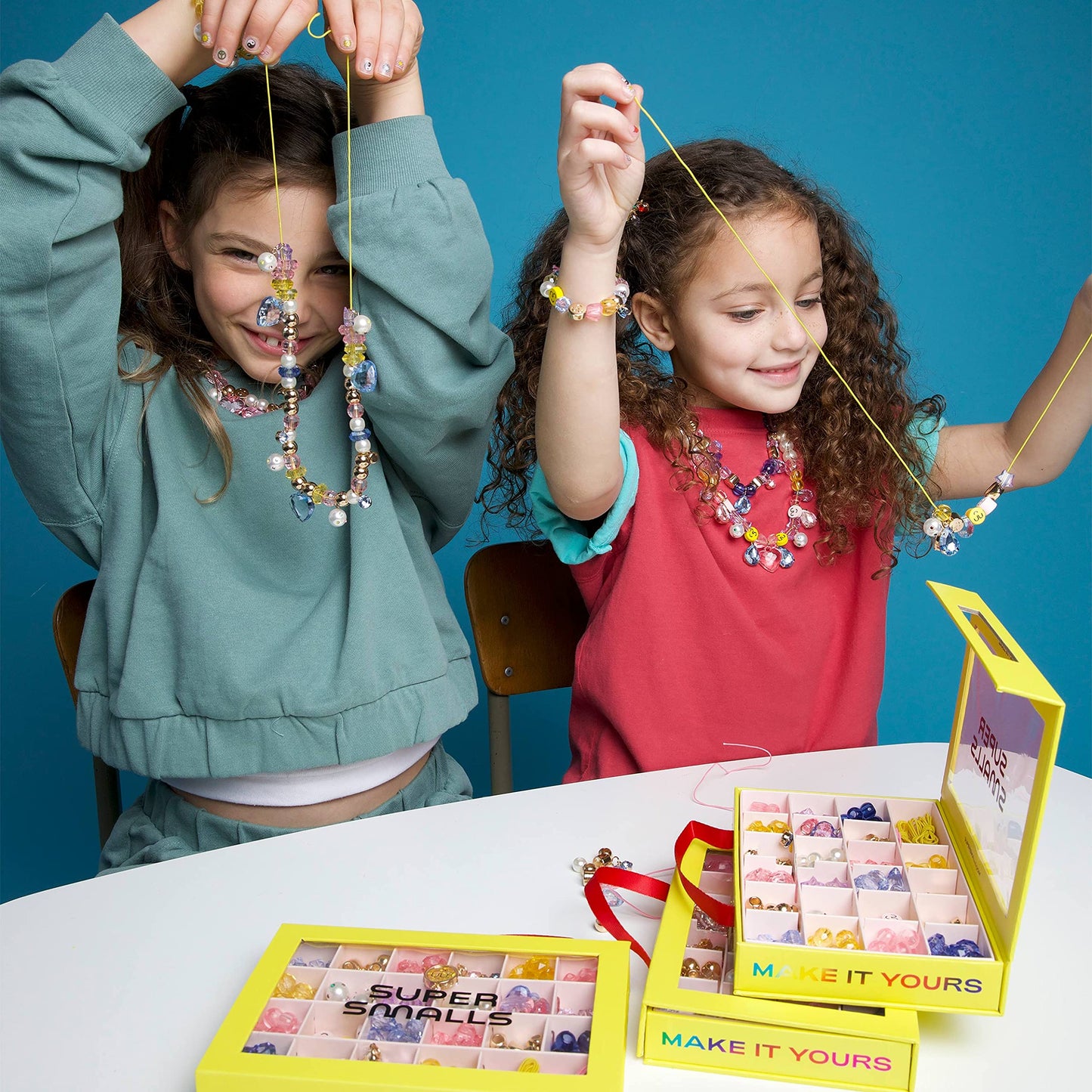 Super Smalls Make It Super DIY Bead Kit for Kids | Colorful Jewelry Craft (Ages 4+)