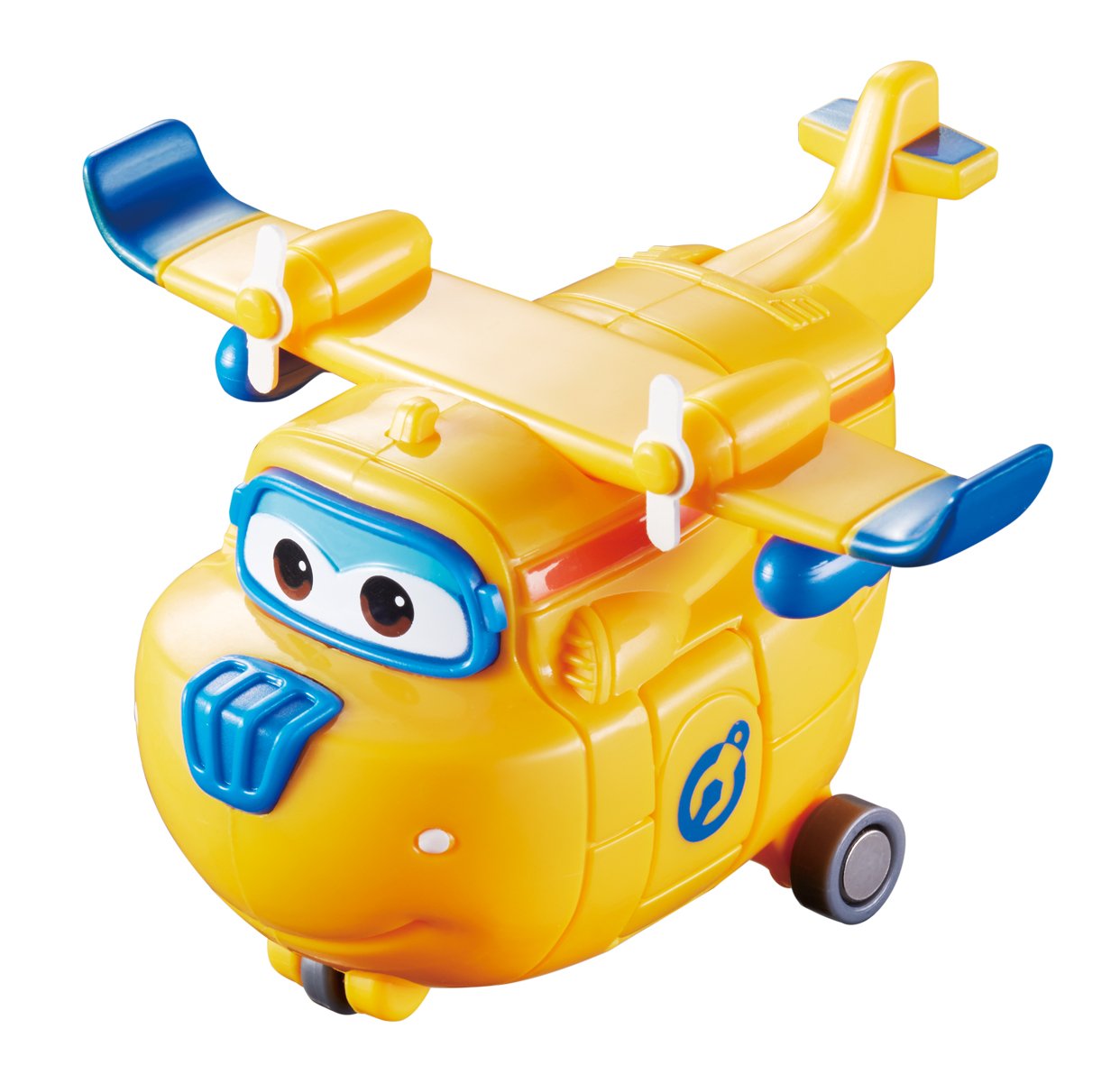 Super Wings World Airport Playset with 2 Transform-a-Bot Jett & Donnie Figures | Preschool Learning Toy