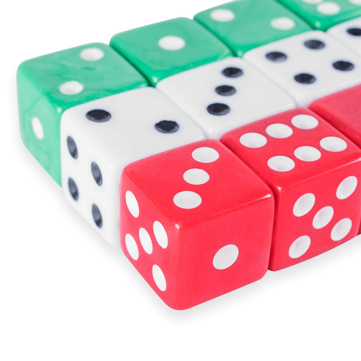 Super Z Outlet Standard 16mm Dice Set – Multicolor 18pc