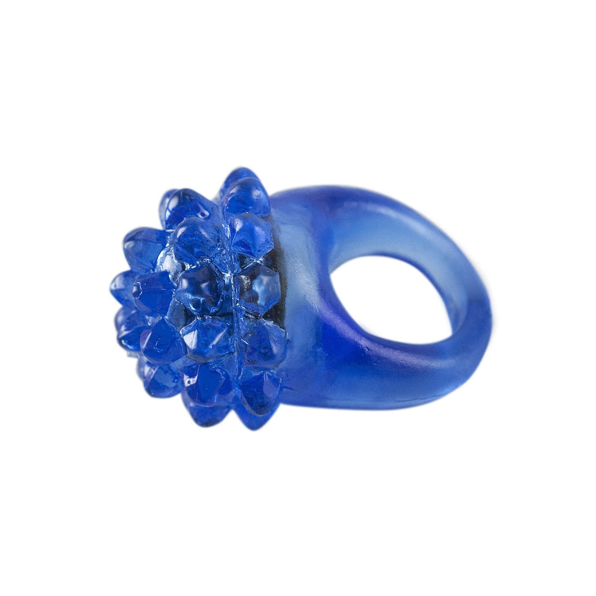 Super Z Outlet Flashing Colorful LED Jelly Rings – Bumpy 18 Pack for Parties, Raves & Gifts