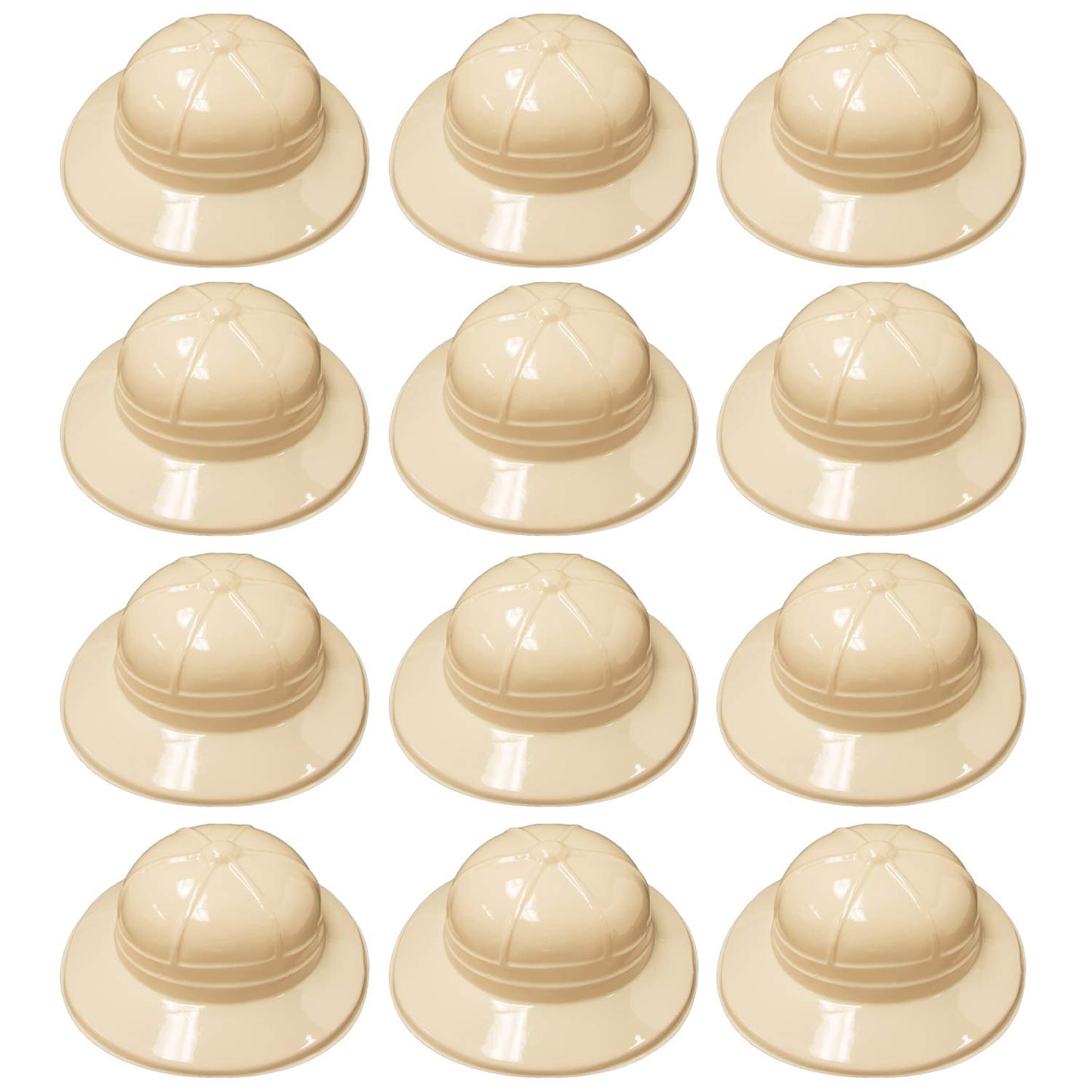 Super Z Outlet Safari Party Hats – Jungle Explorer Pith Hat Pack (24-pack)