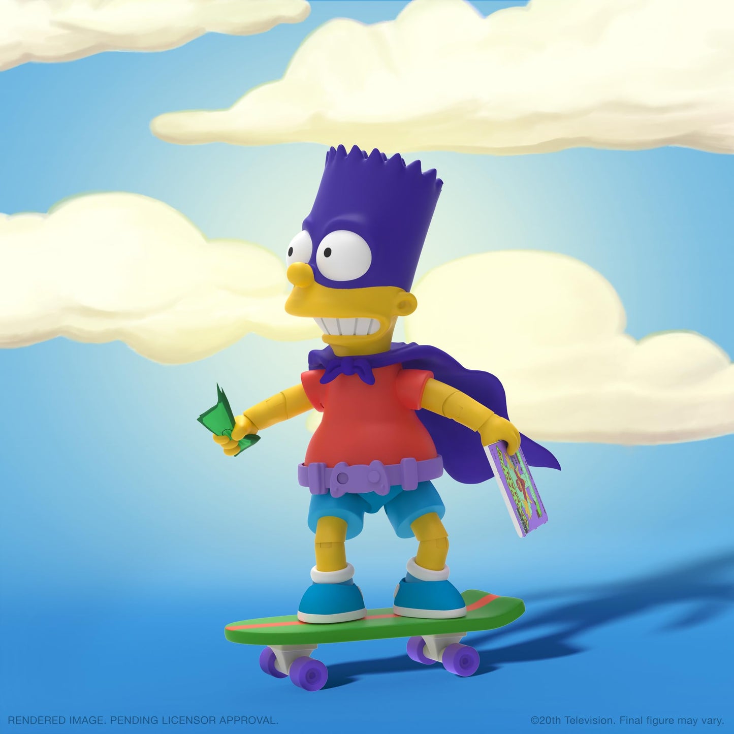 Super7 Ultimates Bartman - 7" The Simpsons Action Figure with Accessories
