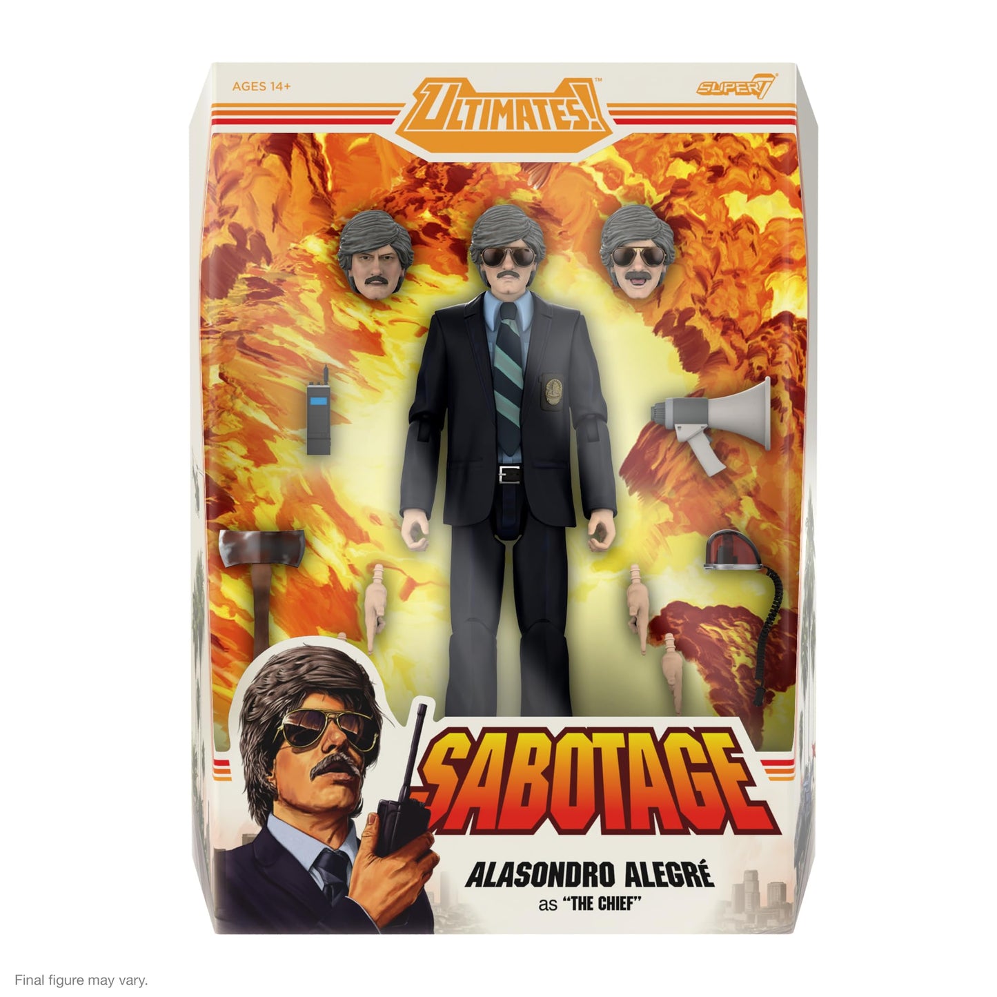 Super7 ULTIMATES! Beastie Boys Alasondro Alegré Sabotage 7-Inch Action Figure