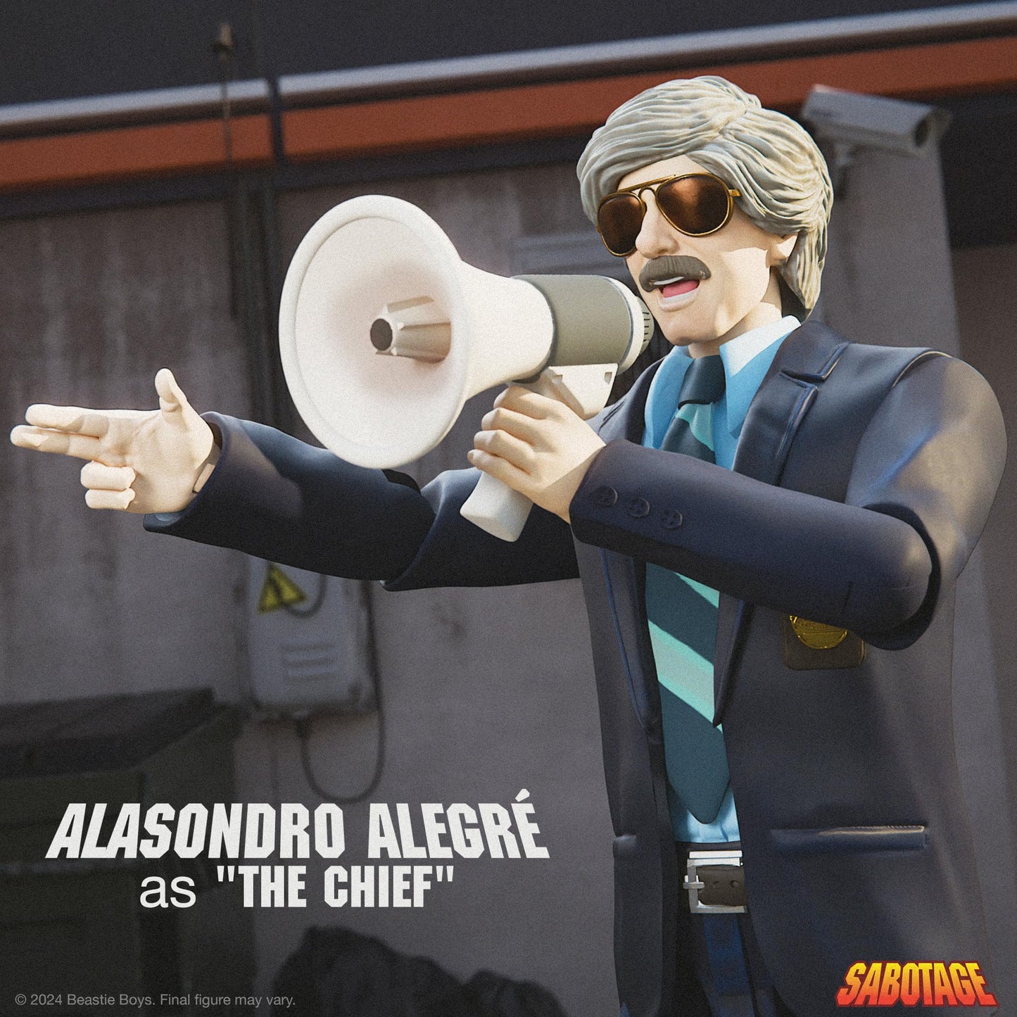 Super7 ULTIMATES! Beastie Boys Alasondro Alegré Sabotage 7-Inch Action Figure