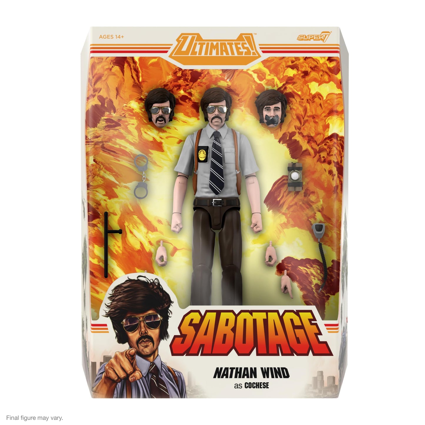 Super7 ULTIMATES! Beastie Boys Cochese (Nathan Wind) Sabotage 7-Inch Figure
