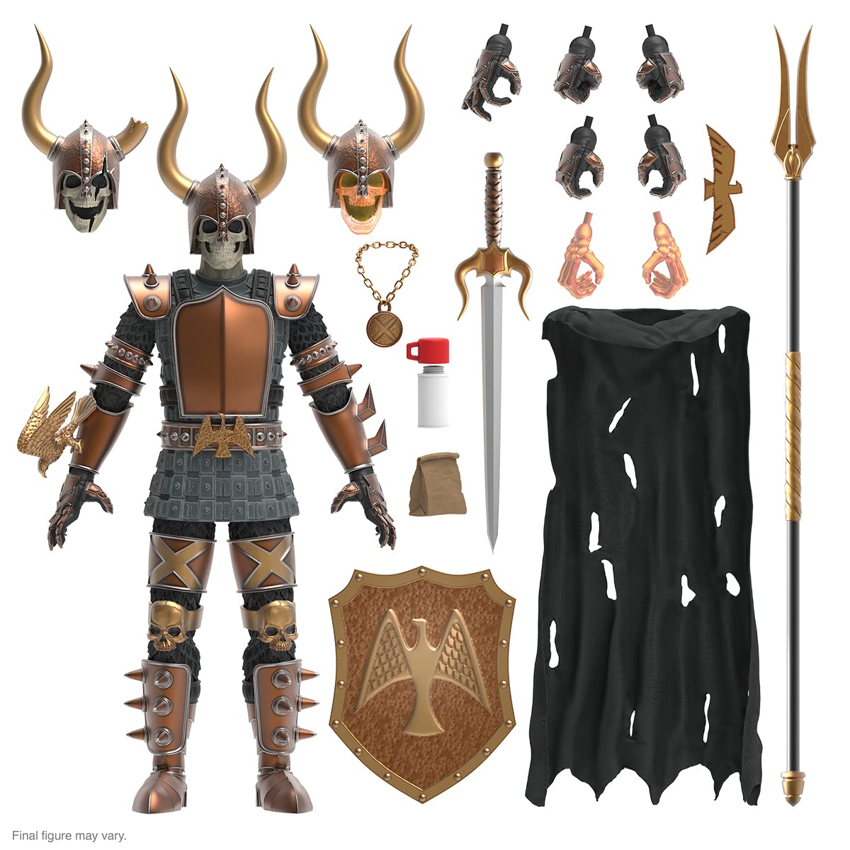 Super7 ULTIMATES! Black Falcon – 7-Inch The Worst Action Figure with Accessories