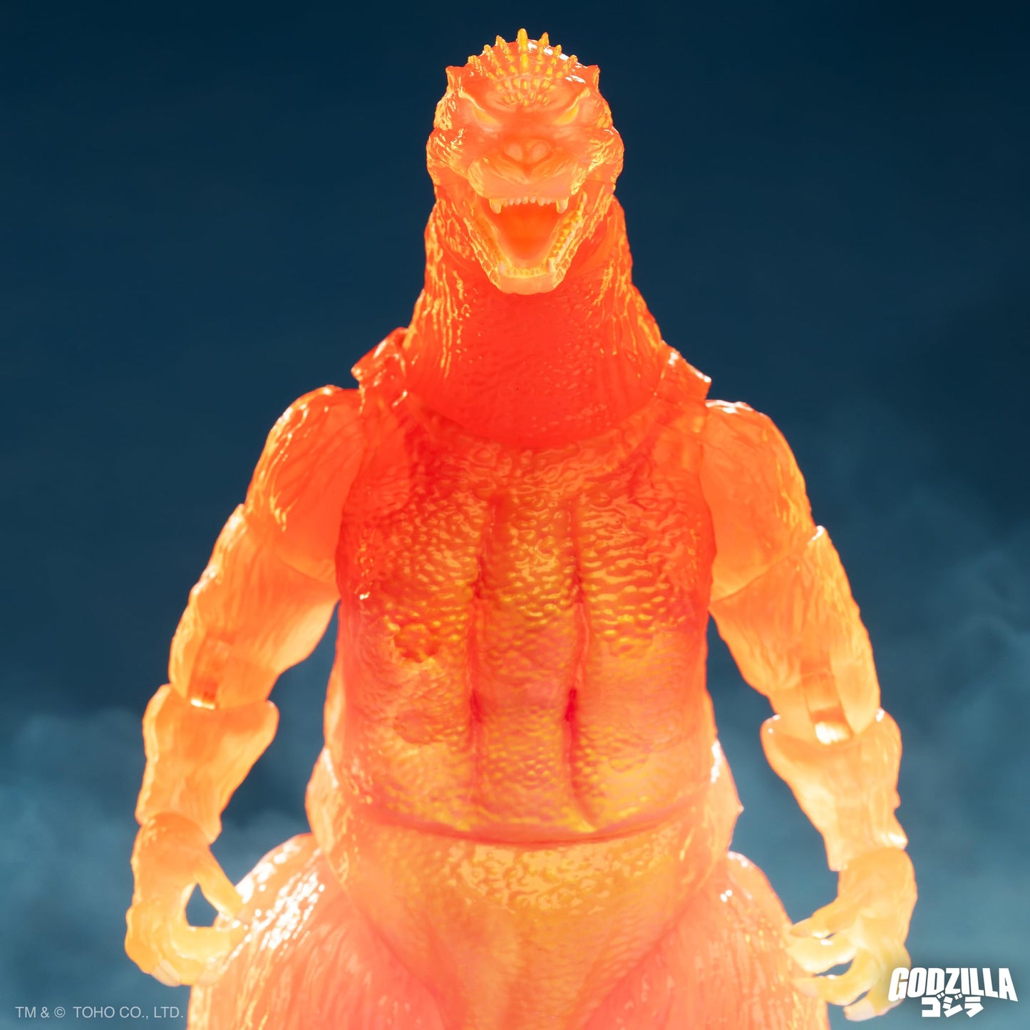 Super7 ULTIMATES! Blazing Godzilla (1200º) 8-inch Action Figure