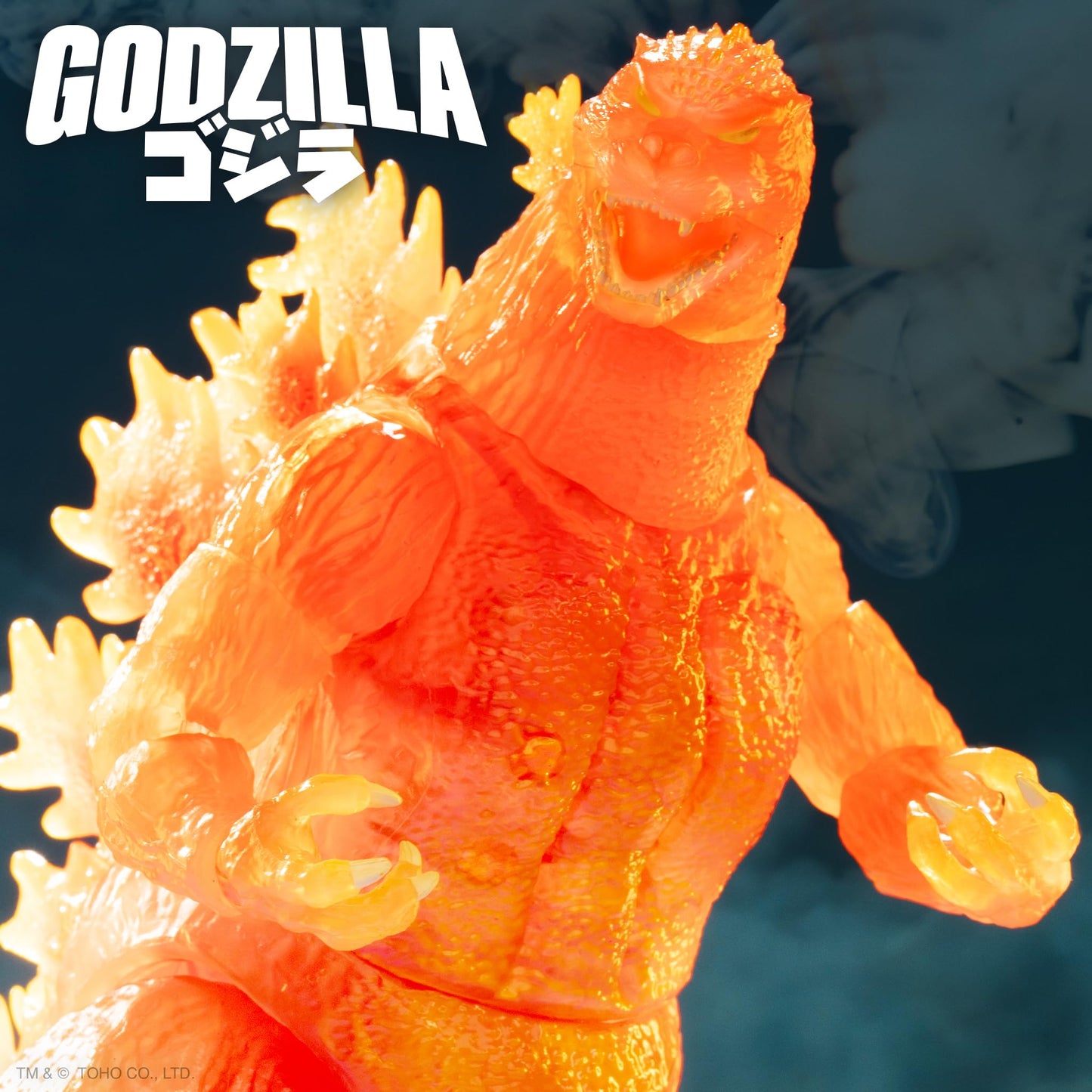 Super7 ULTIMATES! Blazing Godzilla (1200º) 8-inch Action Figure