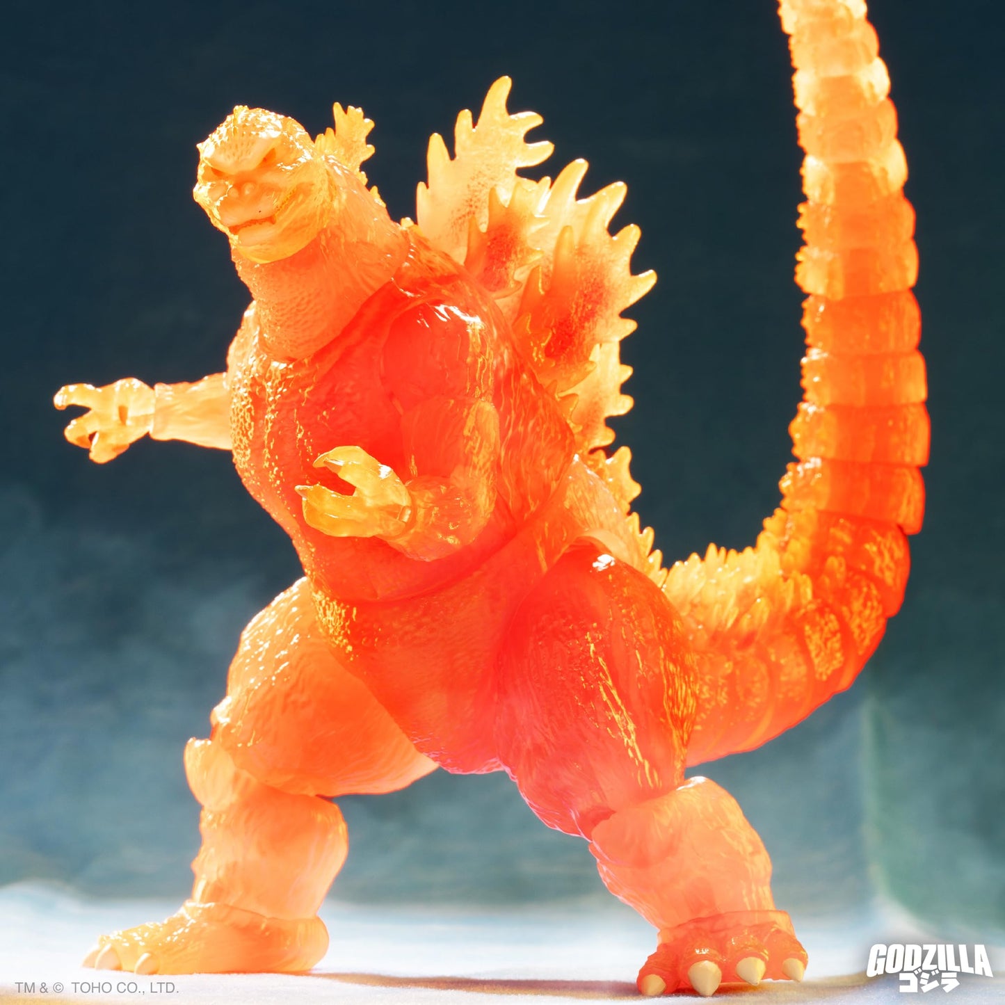Super7 ULTIMATES! Blazing Godzilla (1200º) 8-inch Action Figure