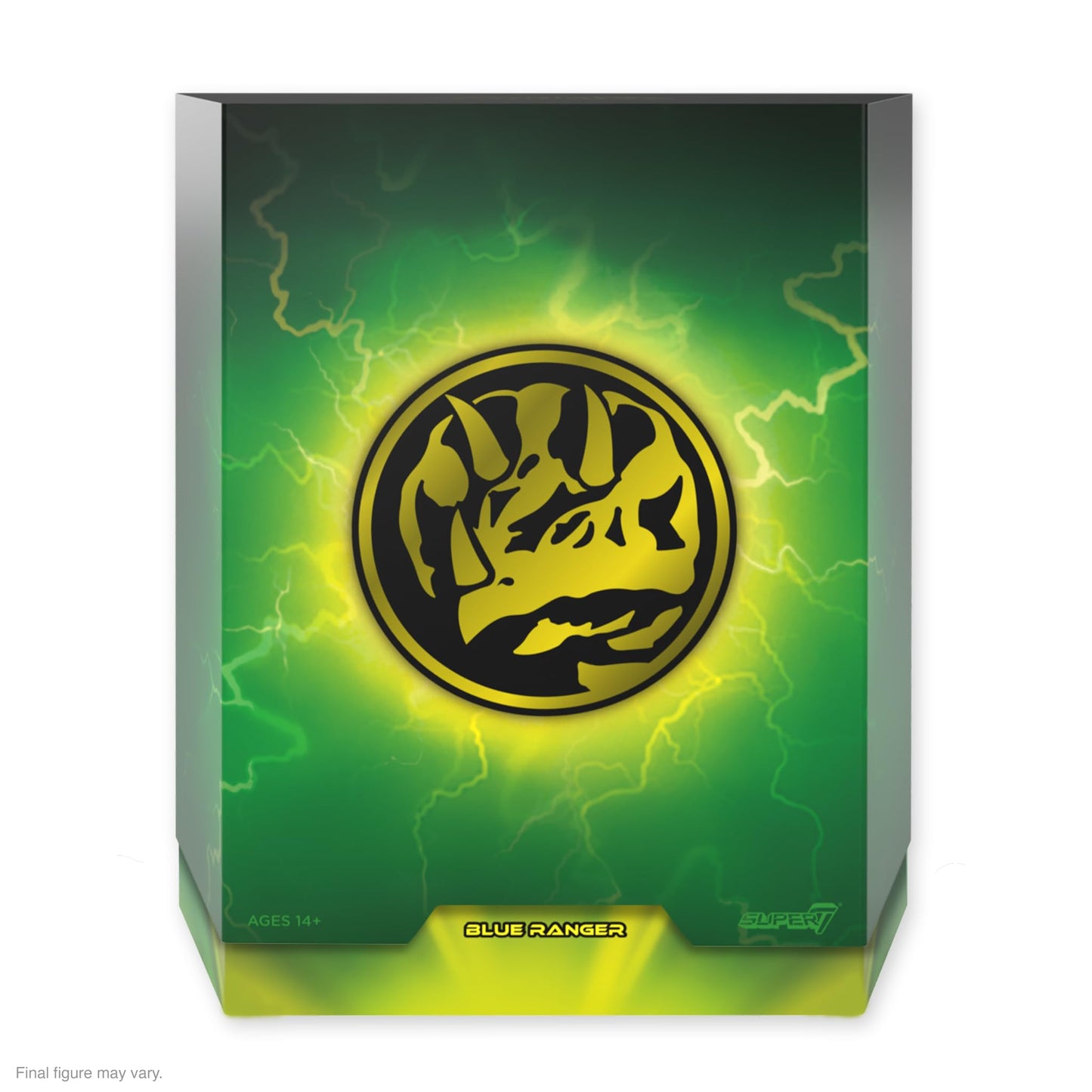 Super7 Mighty Morphin Power Rangers ULTIMATES! Blue Ranger Figure – 7-Inch Articulated Collectible