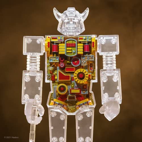 Super7 Super Cyborg Bumblebee Clear – 10-Inch Transformers Action Figure