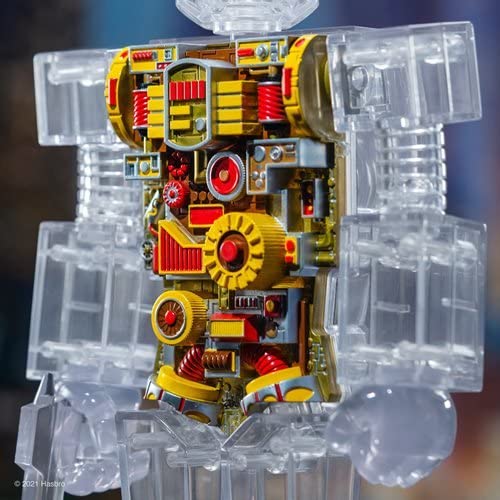 Super7 Super Cyborg Bumblebee Clear – 10-Inch Transformers Action Figure