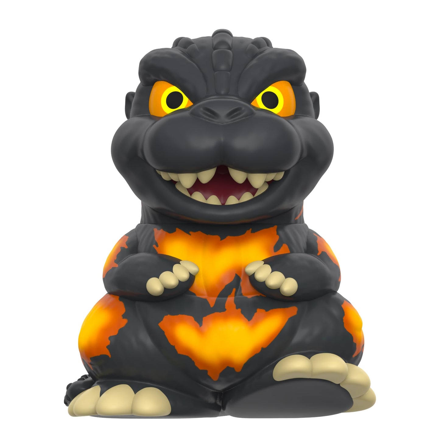 Super7 Burning Godzilla '95 FUN! FUN! 5-Inch Vinyl Figure – Toho Godzilla Collectible Toy