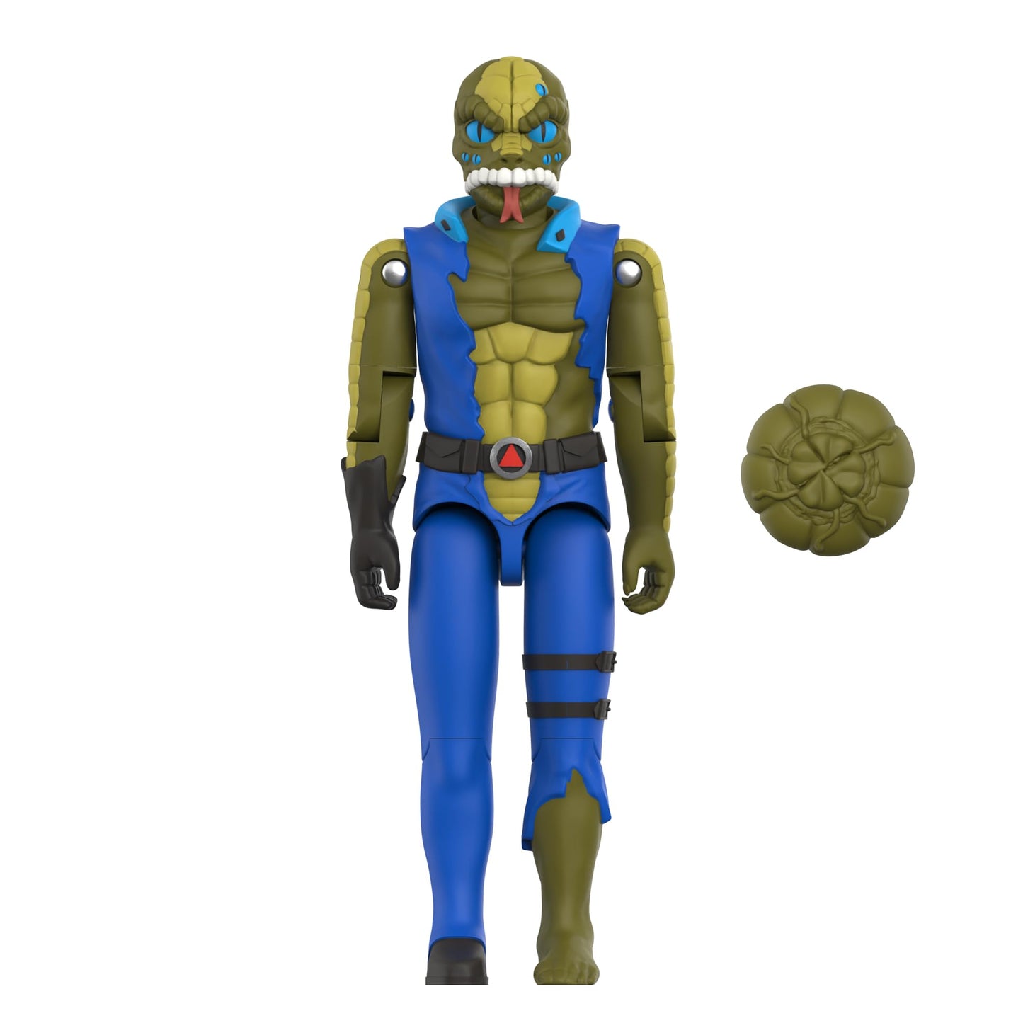 Super7 Reaction+ G.I. Joe Cobra Commander (Once a Man) - 3.75-inch Action Figure with Spore Pod Accessory