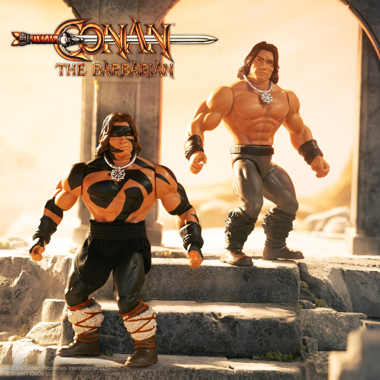 Super7 Conan The Barbarian Vintage Figure Wave 02 – War Paint Conan Action Figure